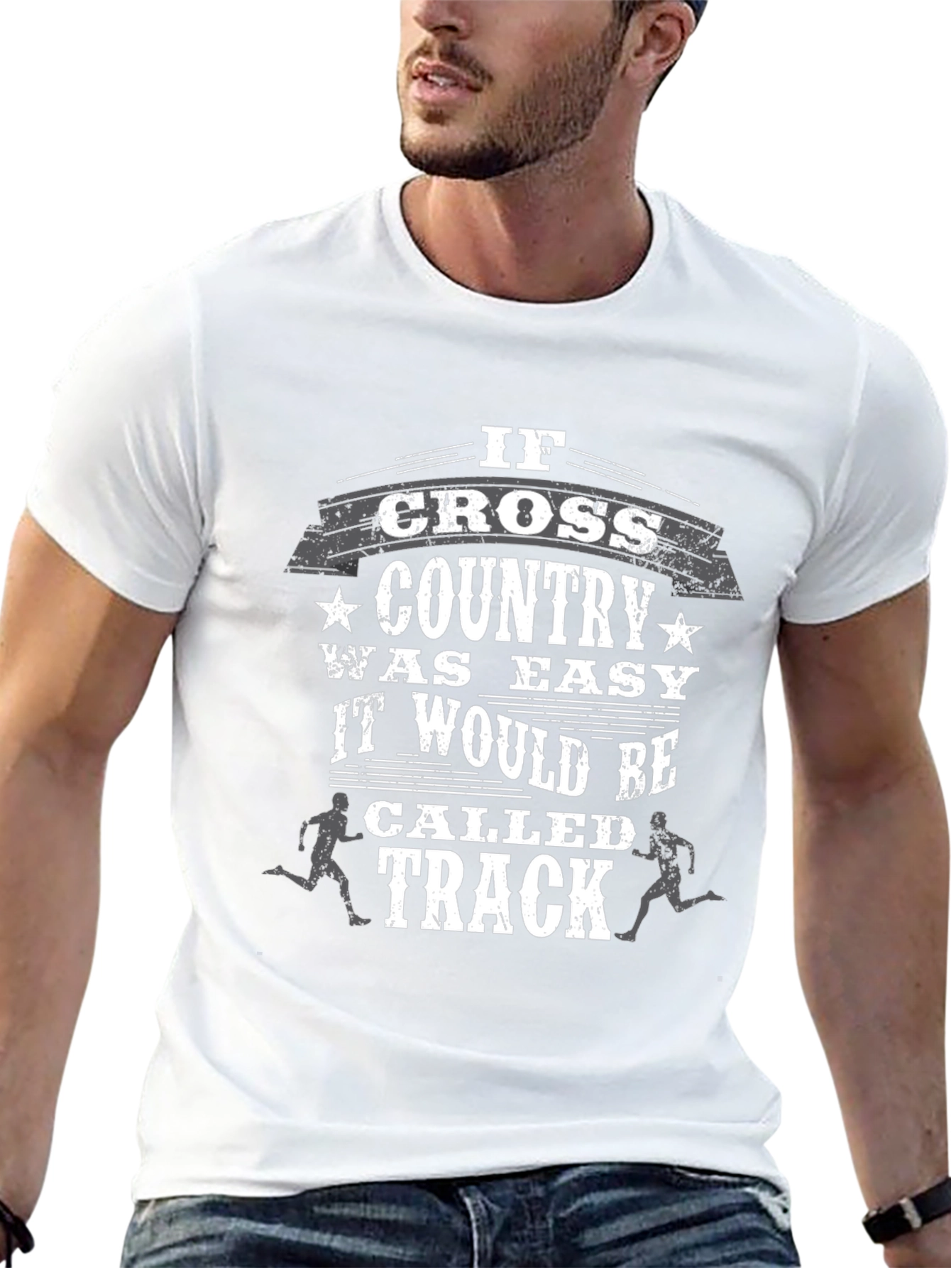 Cross Country Running T-Shirt Funny Track Tee