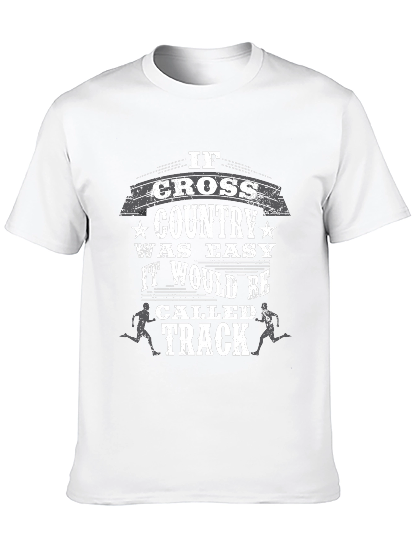 Cross Country Running T-Shirt Funny Track Tee