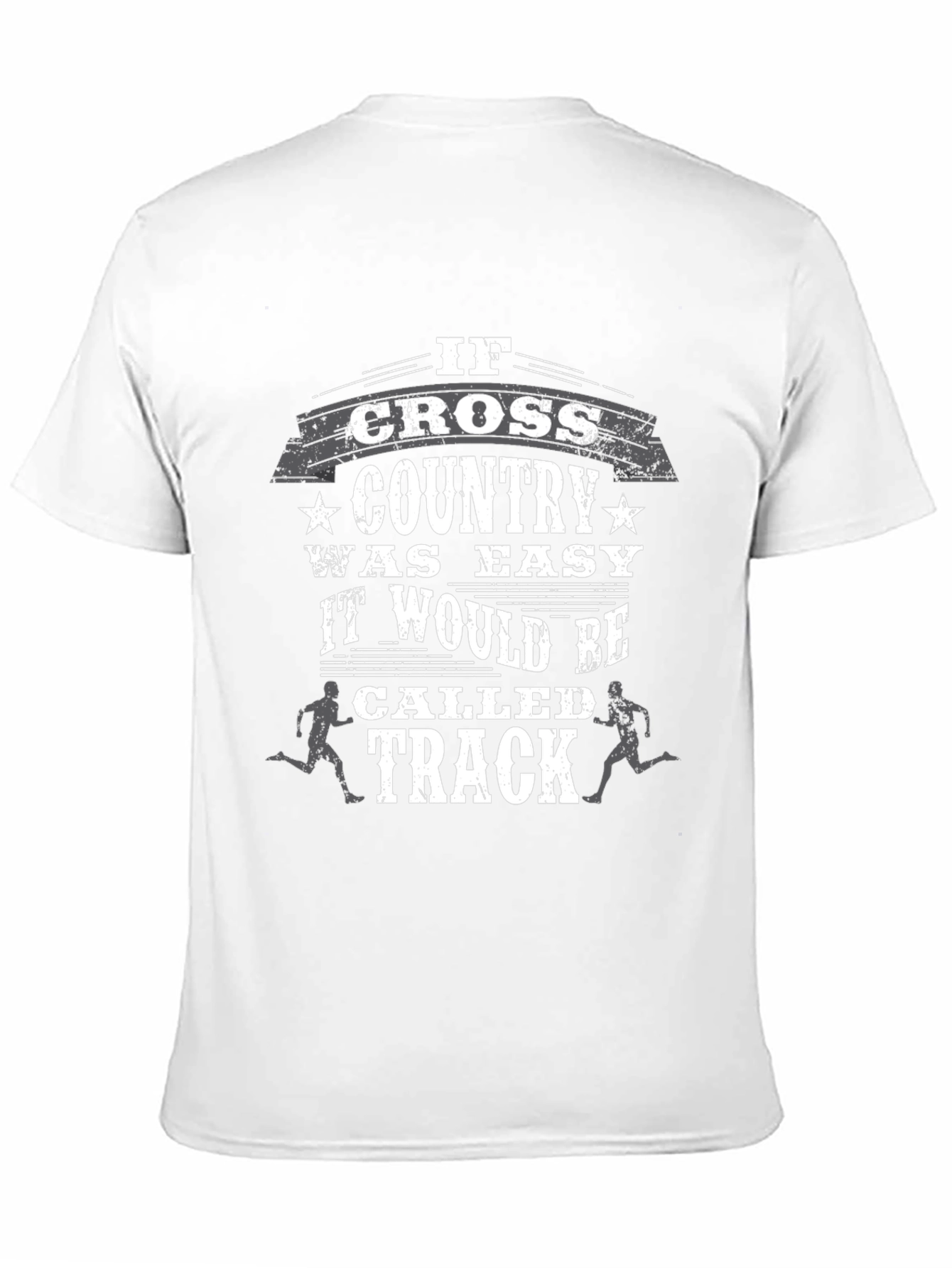 Cross Country Running T-Shirt Funny Track Tee