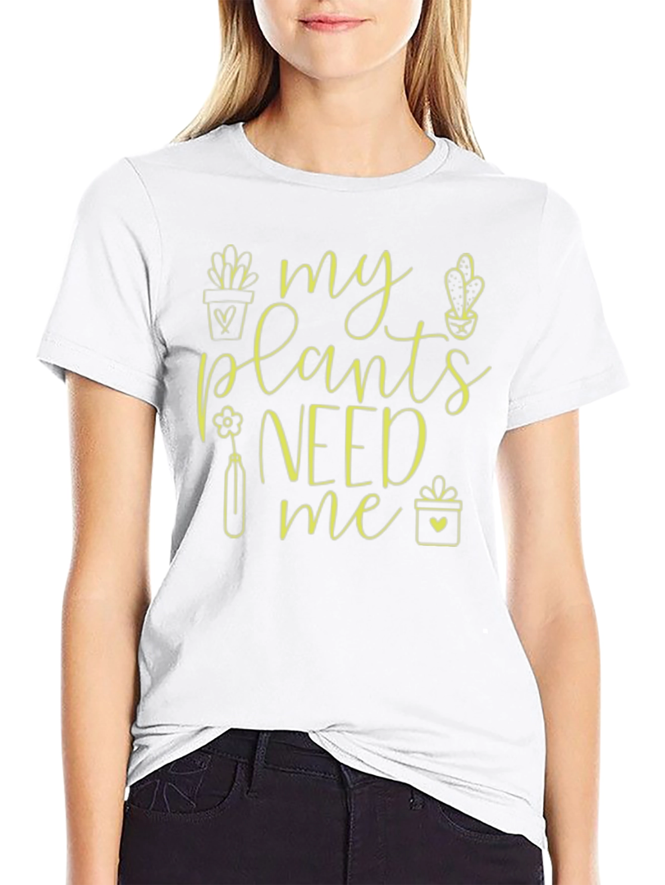 My Plants Need Me Graphic Tee