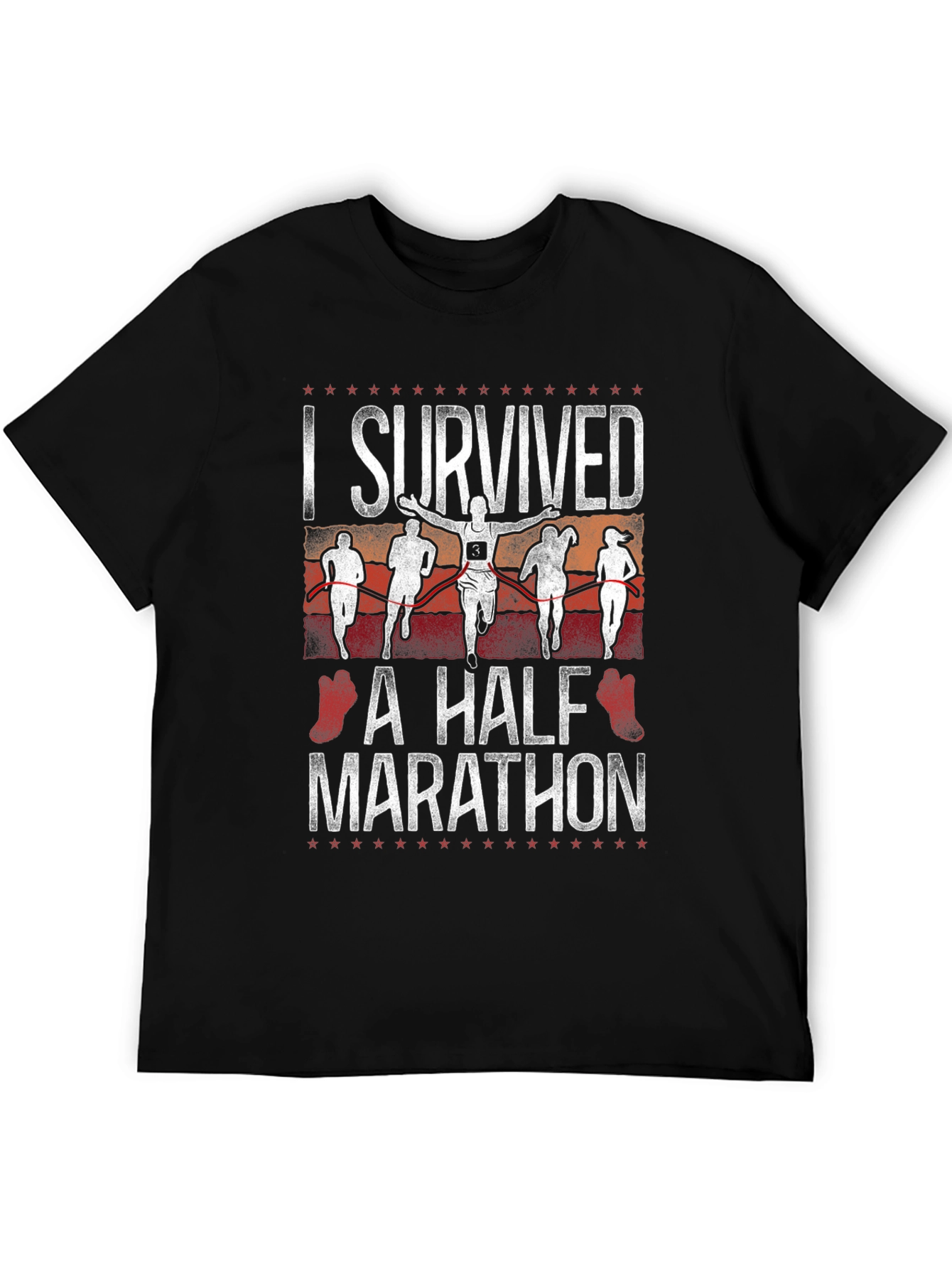 I Survived a Half Marathon Graphic Tee