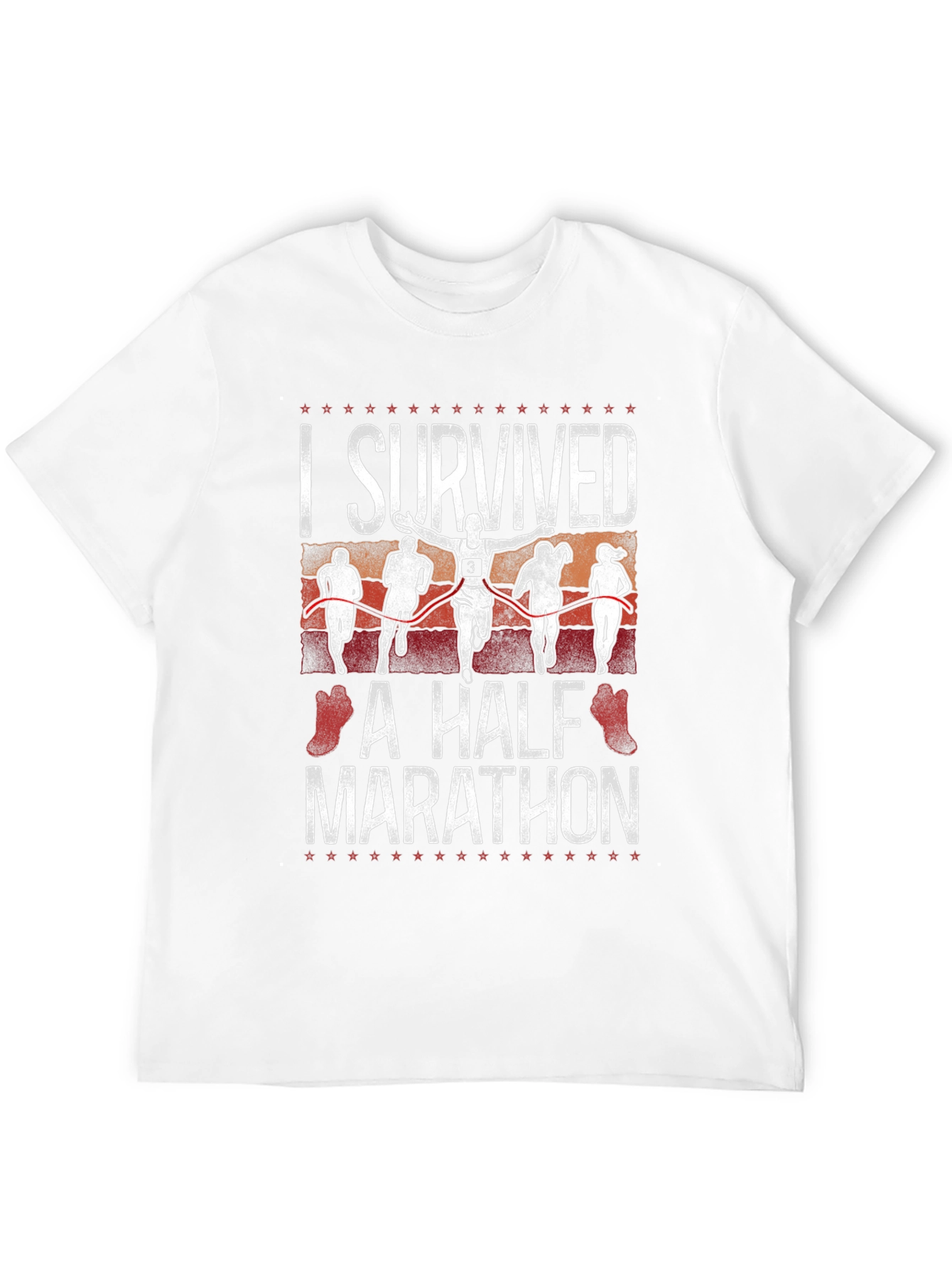 I Survived a Half Marathon Graphic Tee
