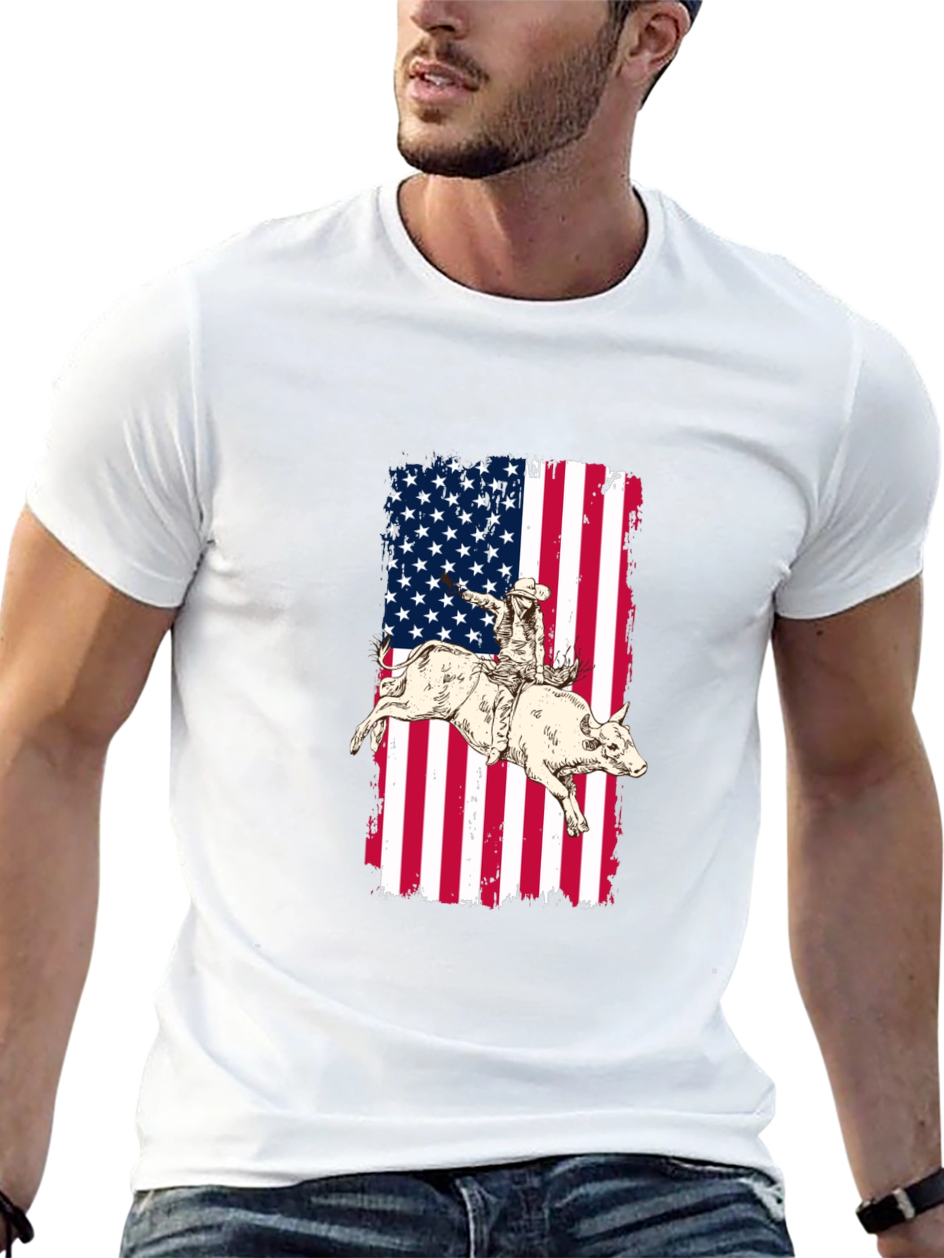 American Rodeo Graphic T-Shirt