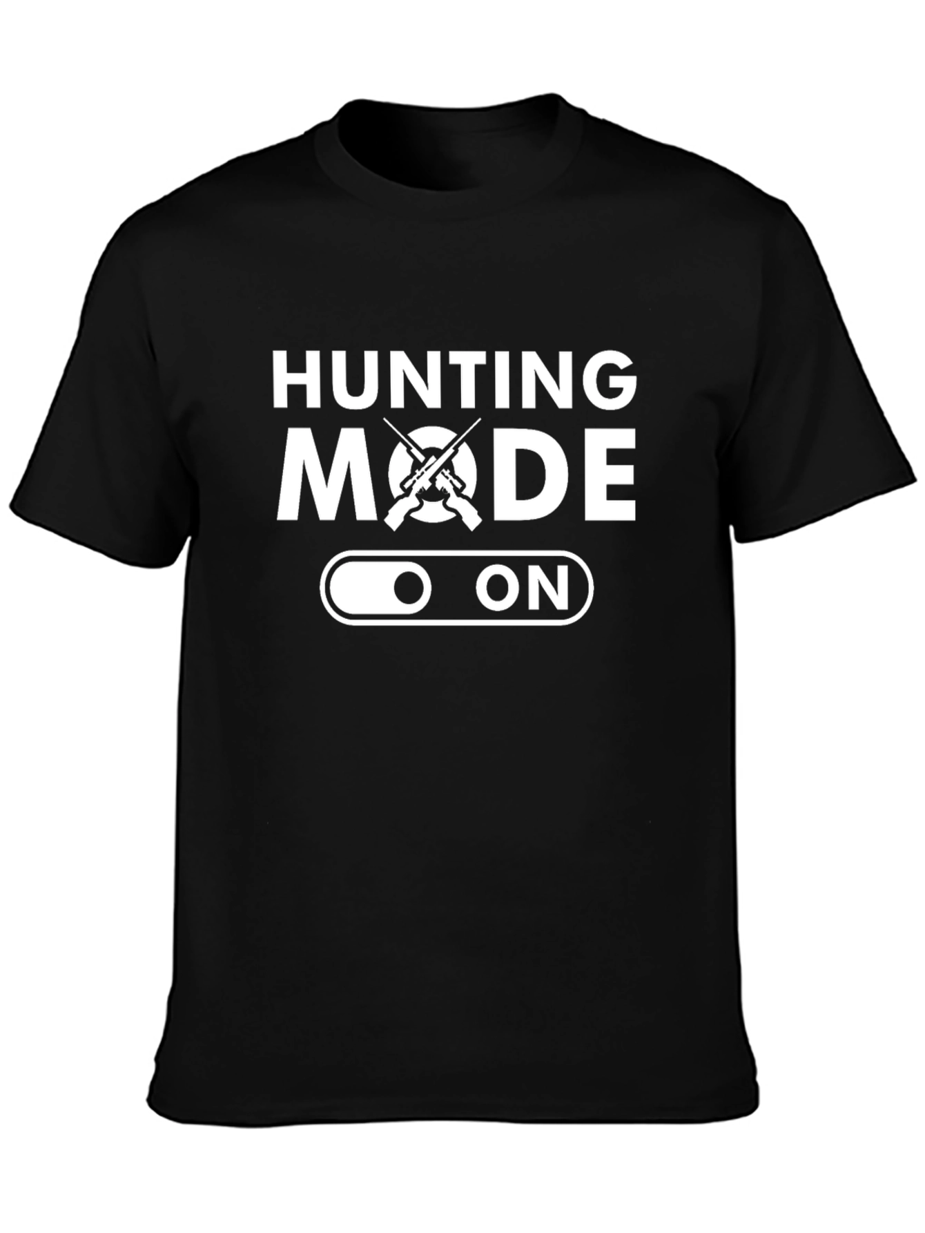 Hunting Mode ON Black T-Shirt
