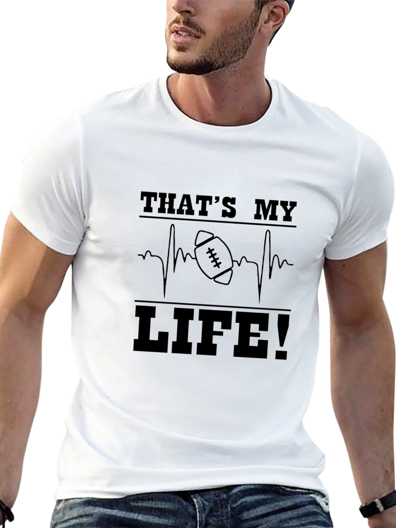 Thats My Life Football T-Shirt