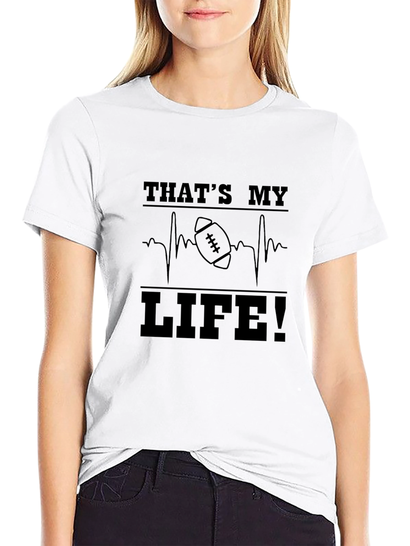 Thats My Life Football T-Shirt