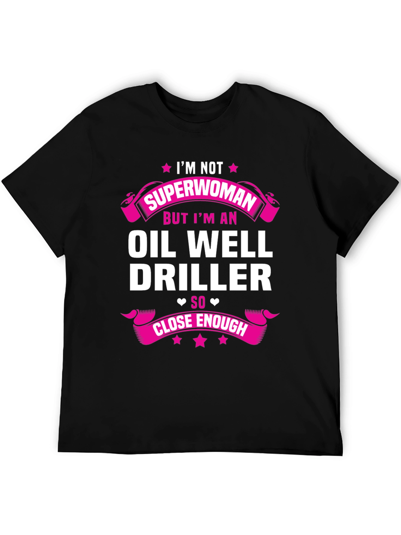 Oil Well Driller Novelty Graphic T-Shirt