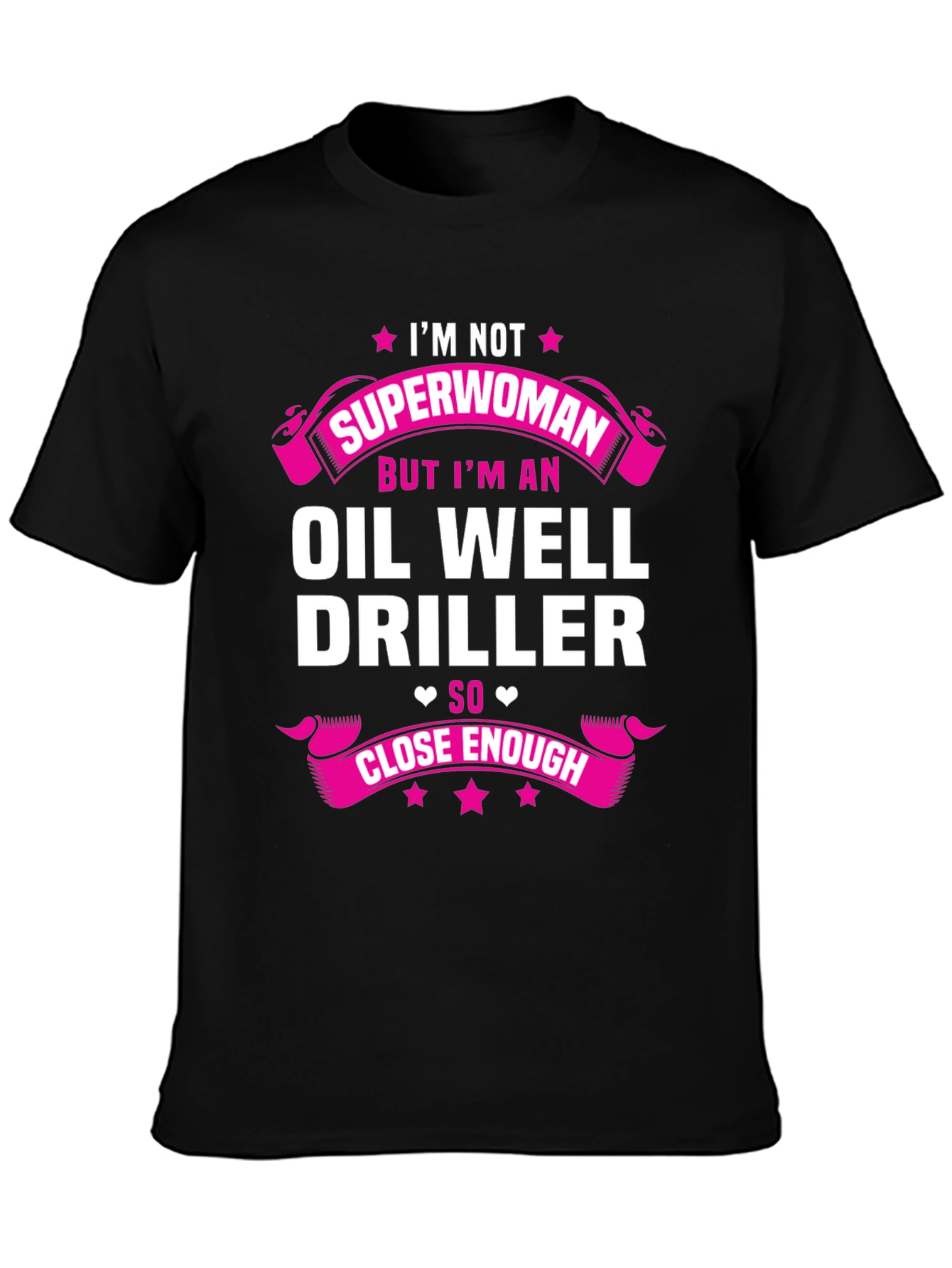 Oil Well Driller Novelty Graphic T-Shirt