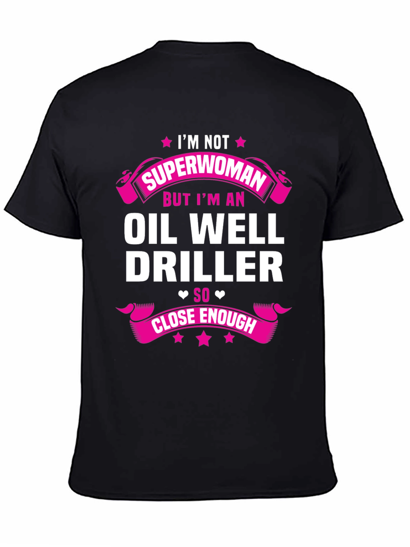 Oil Well Driller Novelty Graphic T-Shirt