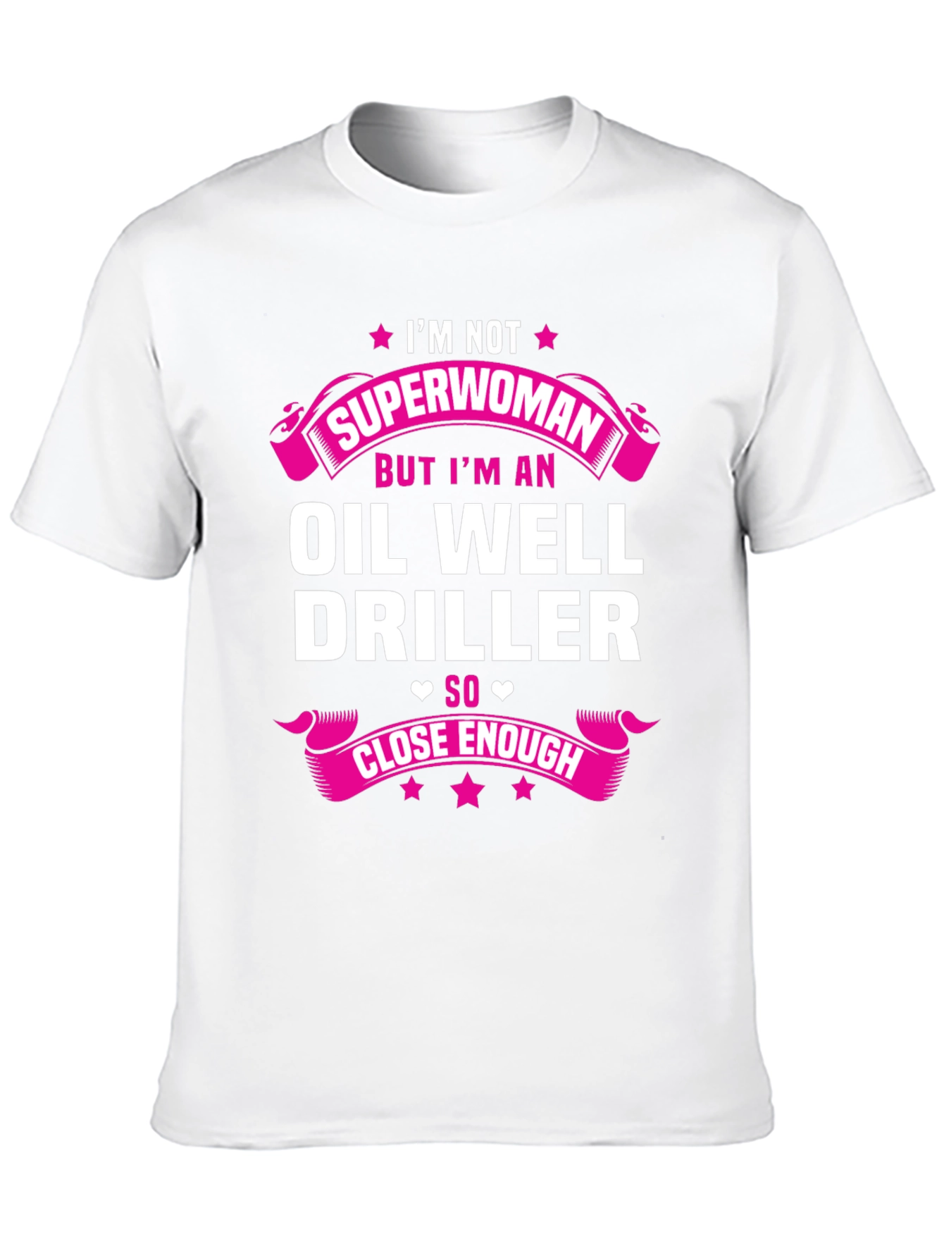 Oil Well Driller Novelty Graphic T-Shirt
