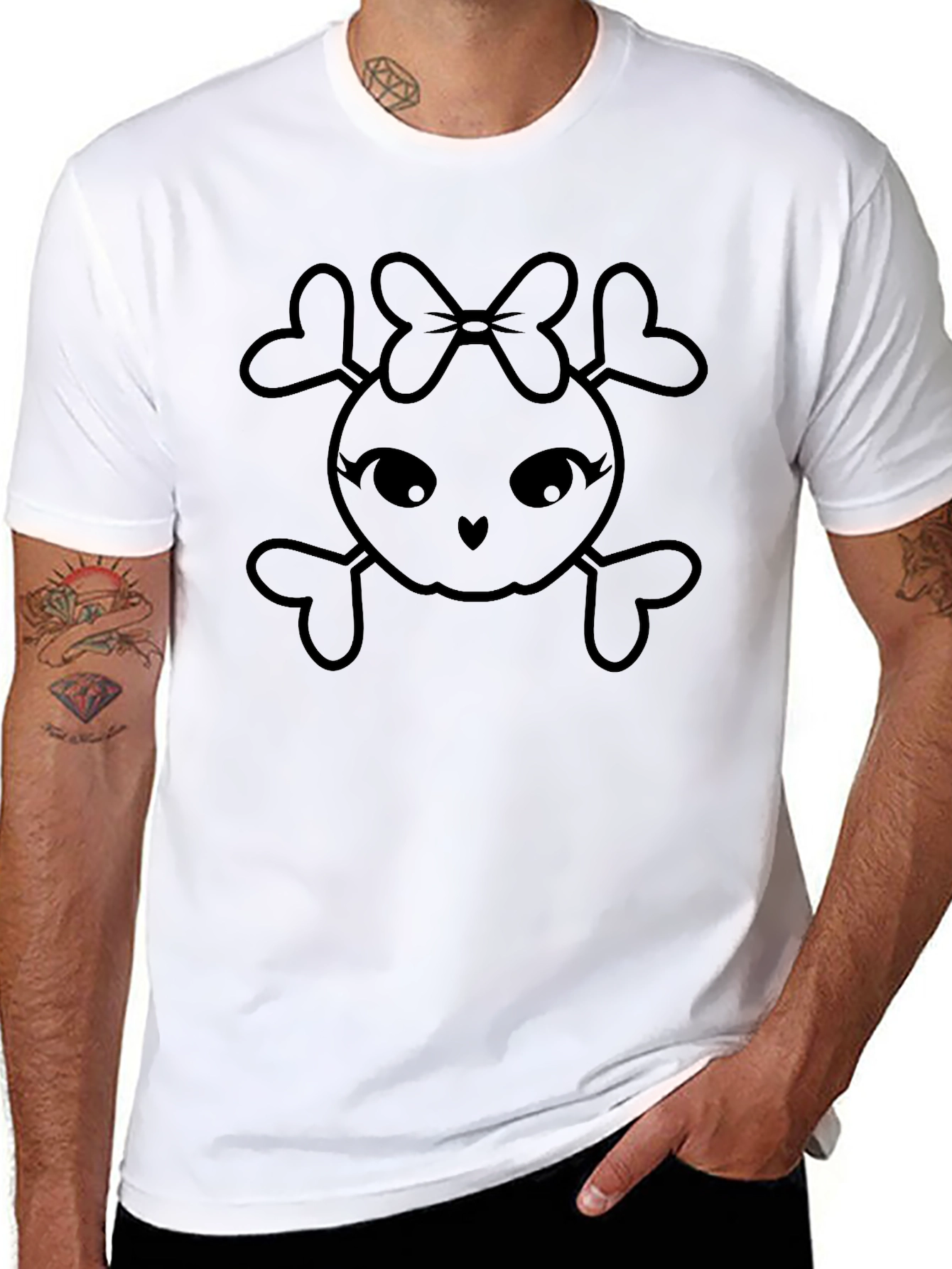 Cute Skull & Crossbones T-Shirt