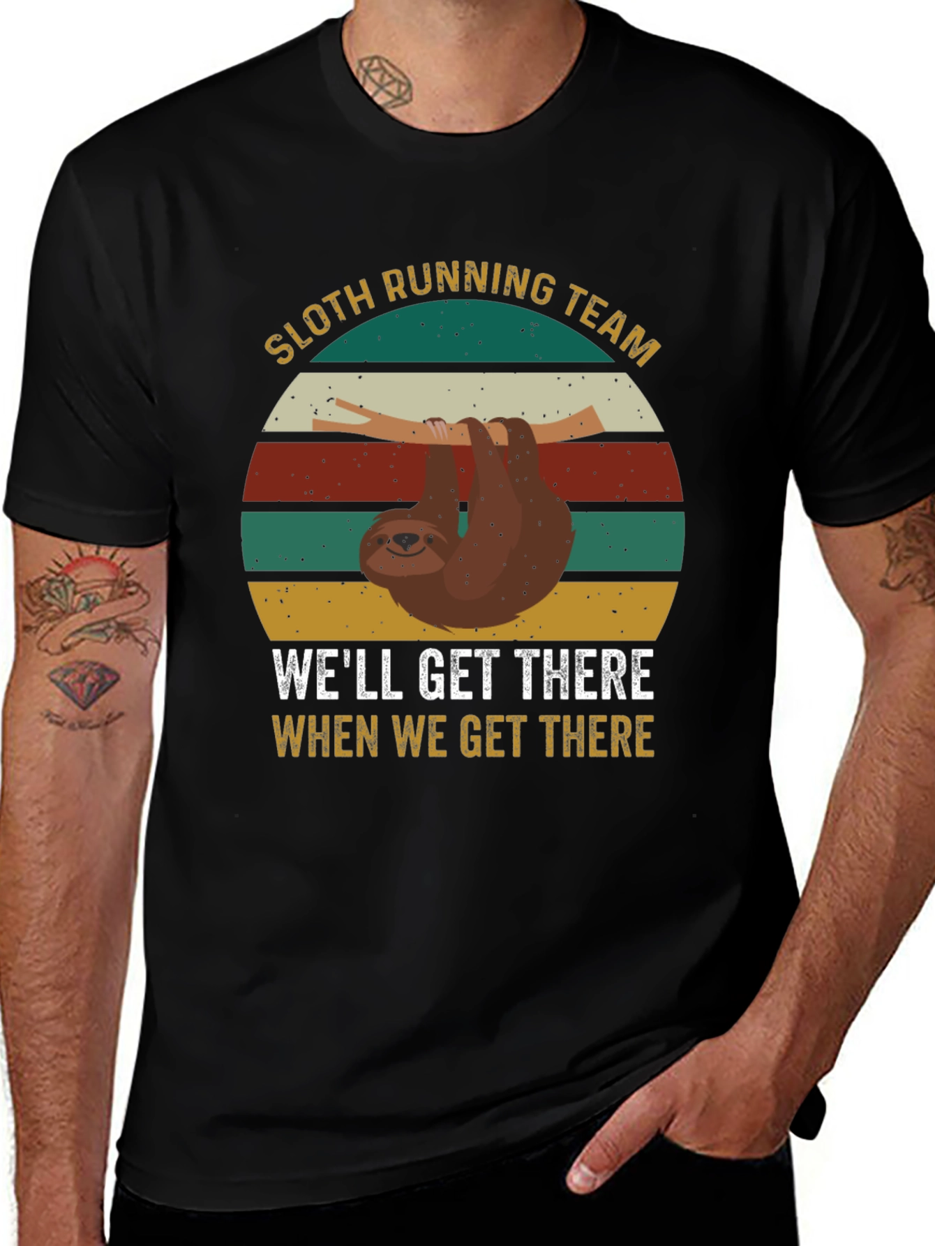 Sloth Running Team T-Shirt