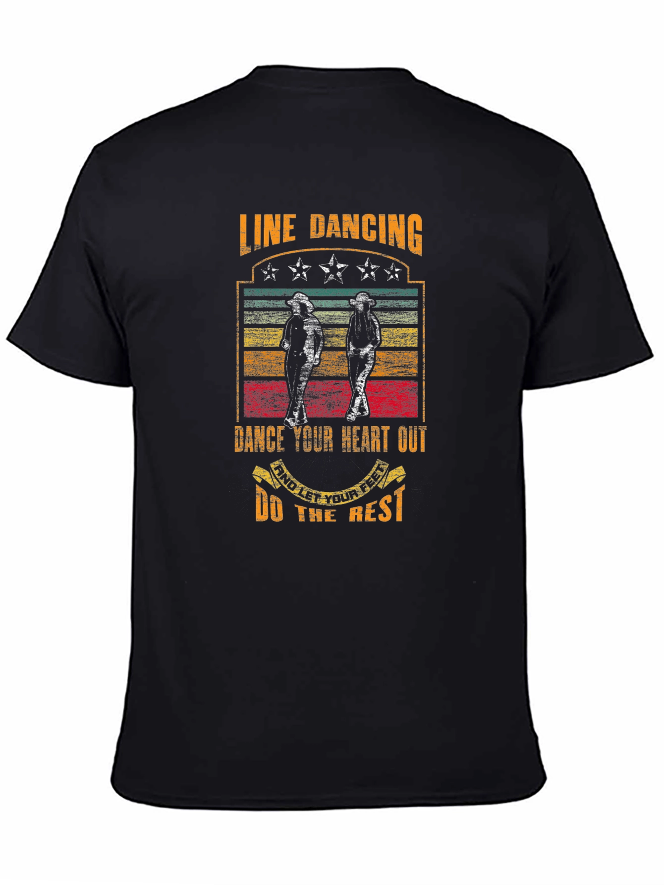 Line Dancing T-Shirt - Dance Your Heart Out