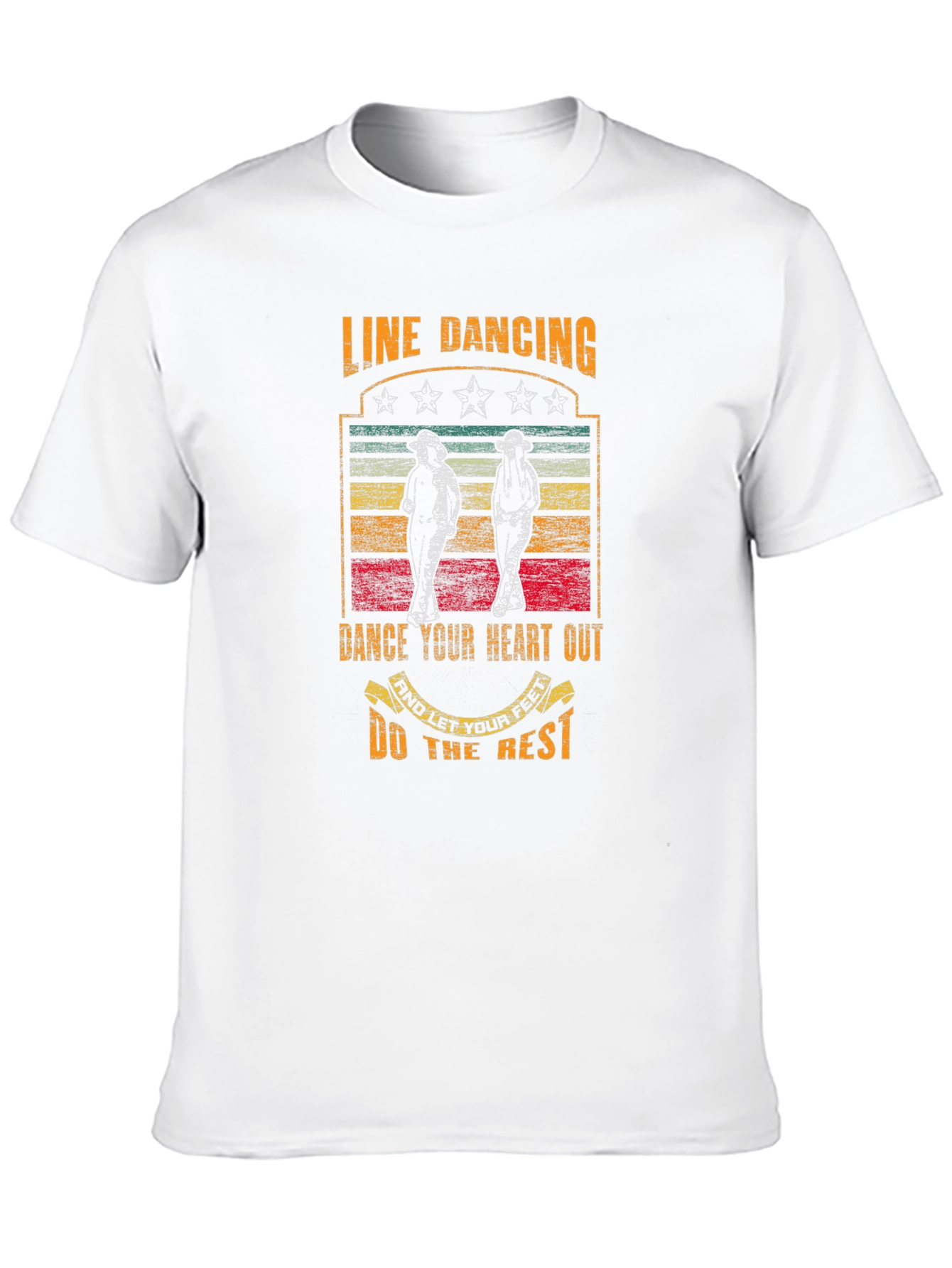 Line Dancing T-Shirt - Dance Your Heart Out