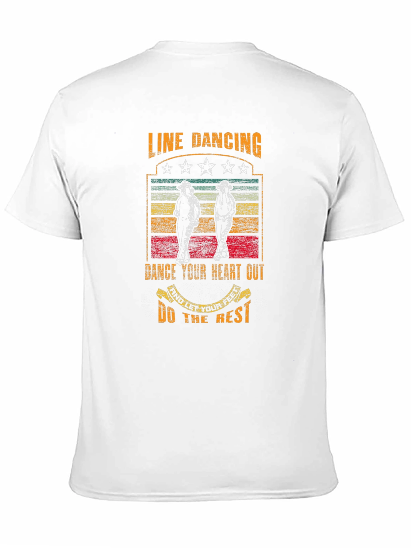 Line Dancing T-Shirt - Dance Your Heart Out