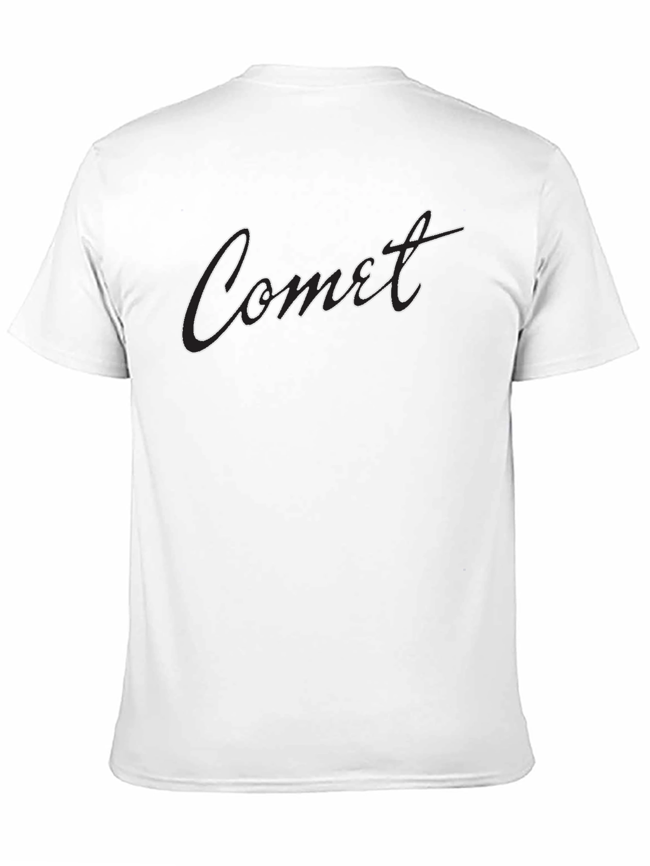 Comet Graphic Tee - Stylish Black T-Shirt
