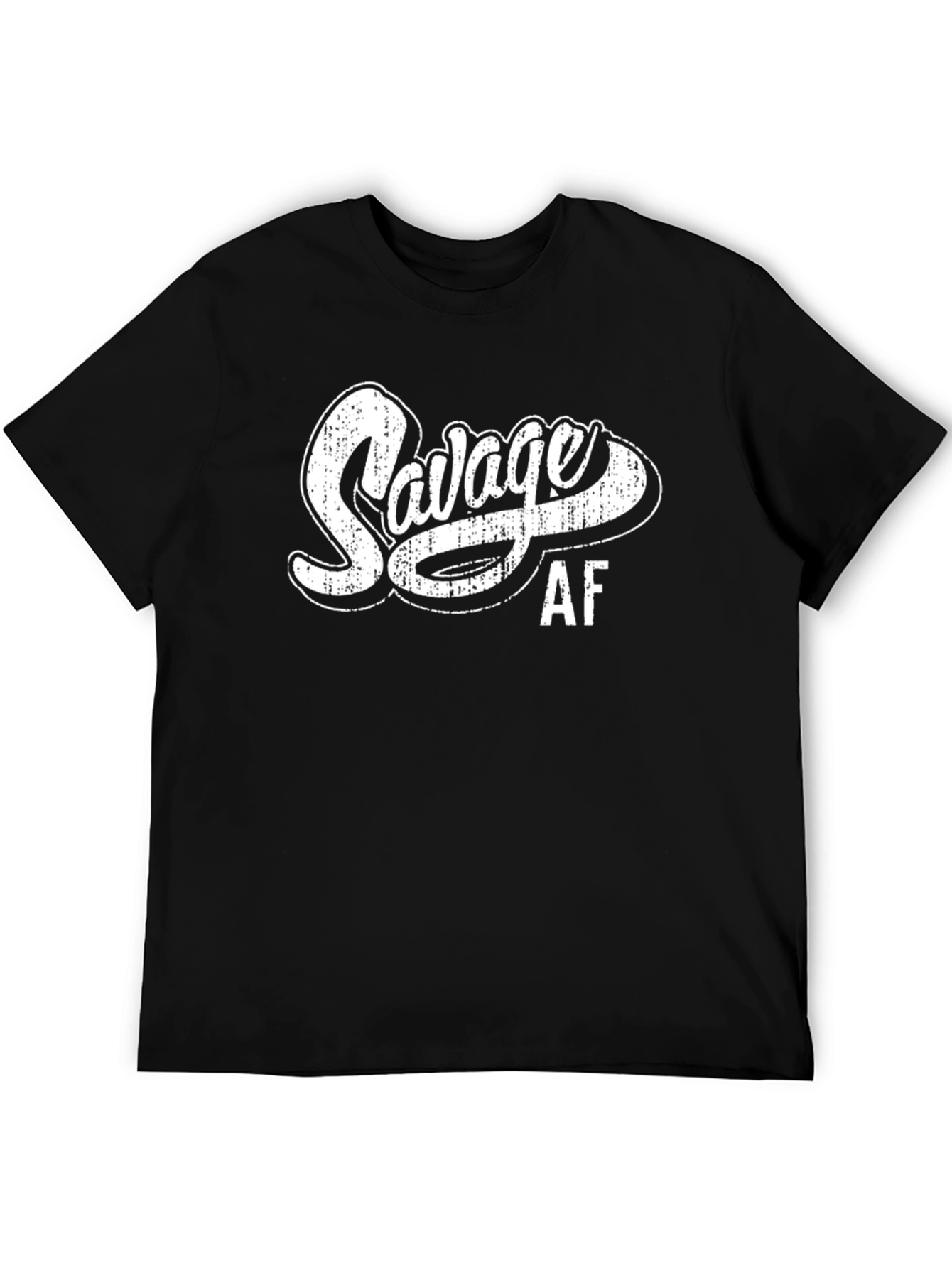 Savage AF Black Graphic Tee