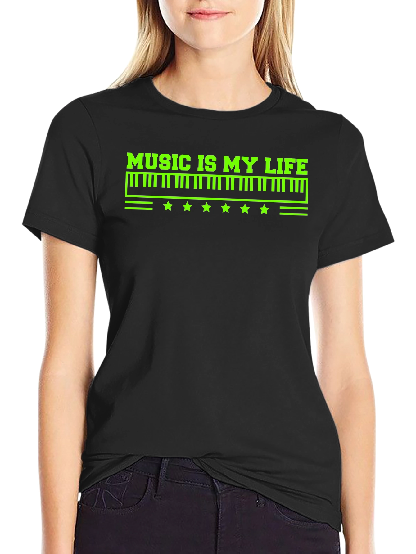 Music is My Life Graphic Tee