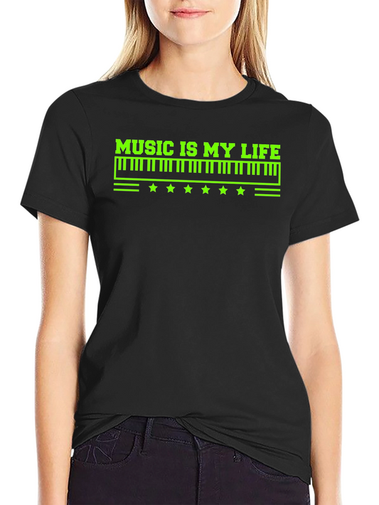 Music is My Life Graphic Tee