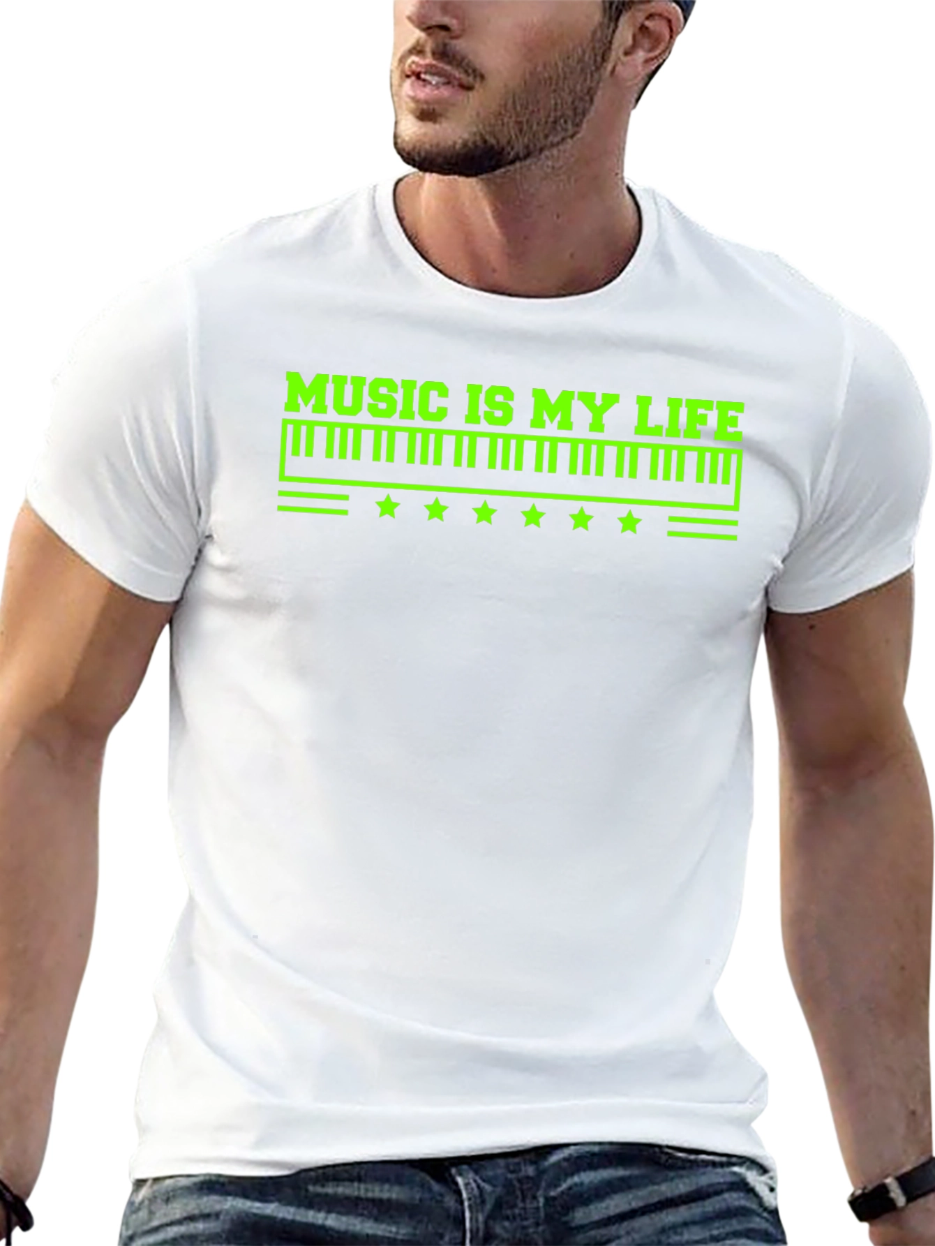 Music is My Life Graphic Tee