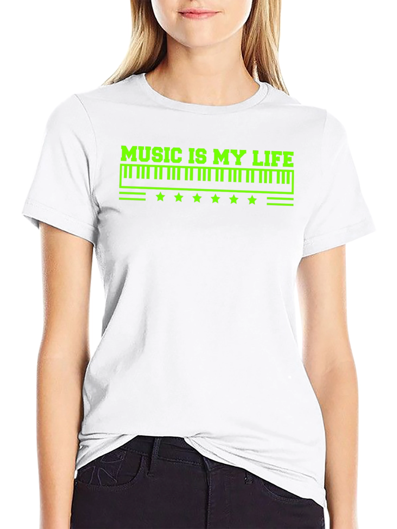 Music is My Life Graphic Tee