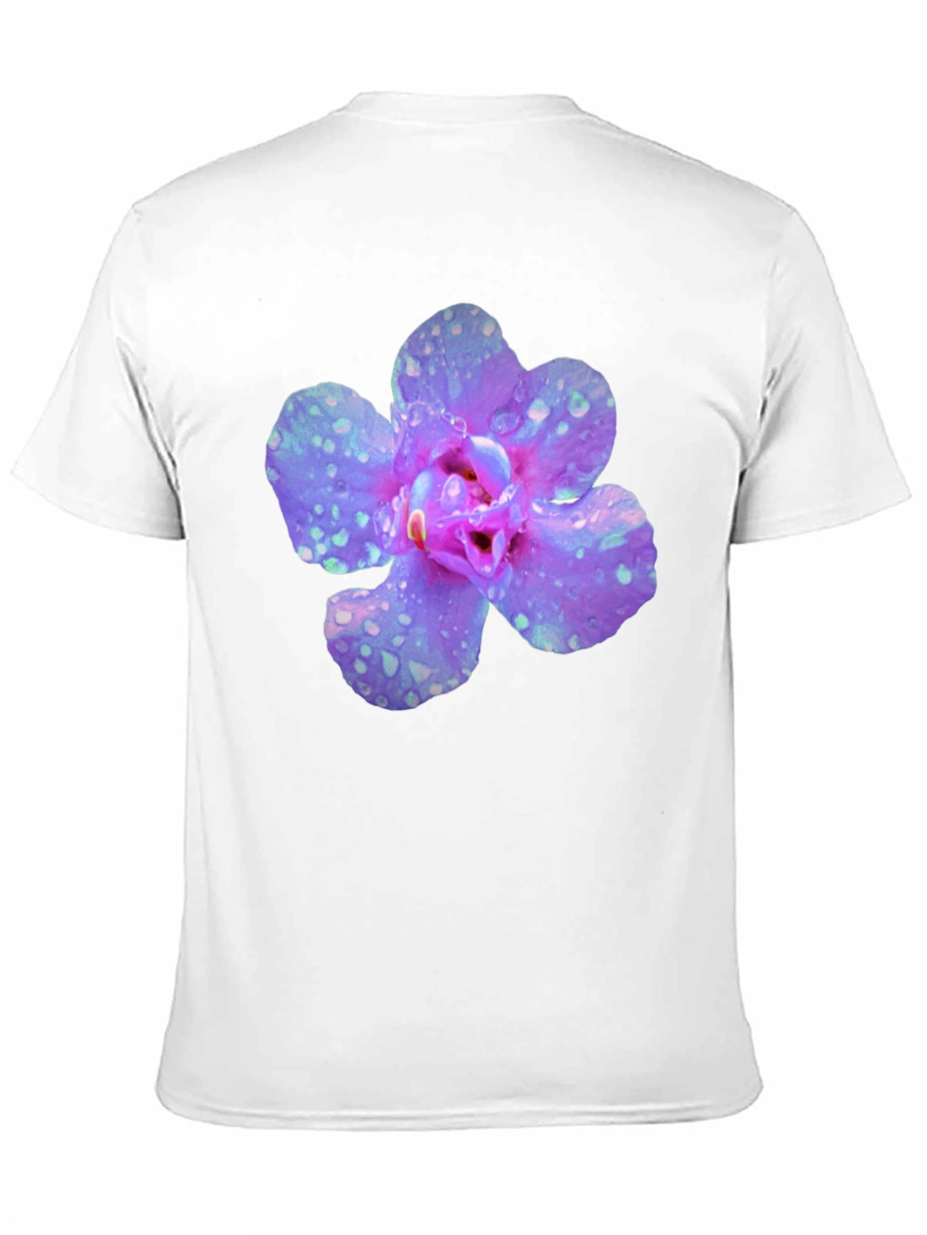 Floral Black T-Shirt for Men