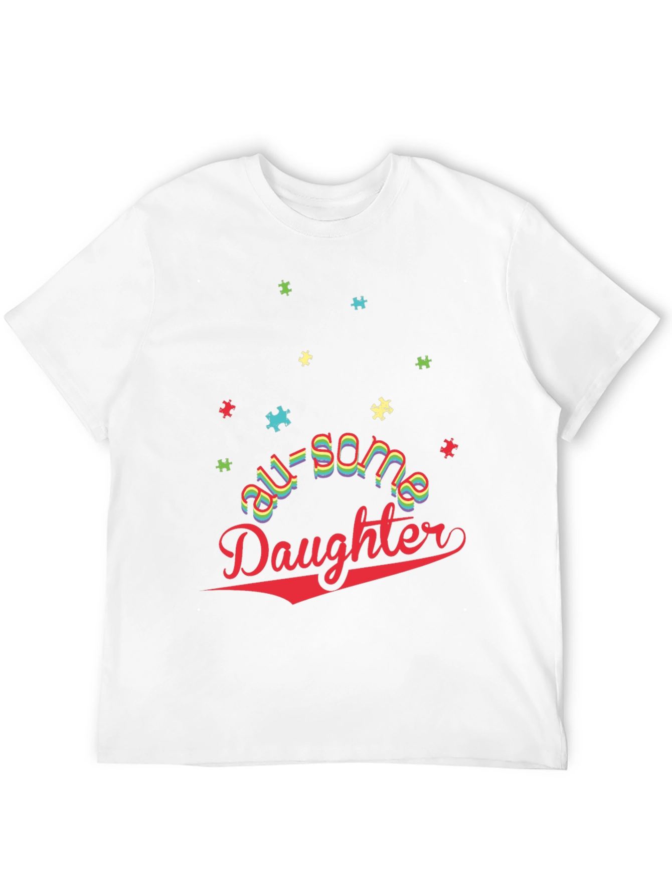 Awesome Daughter Autism Awareness T-Shirt