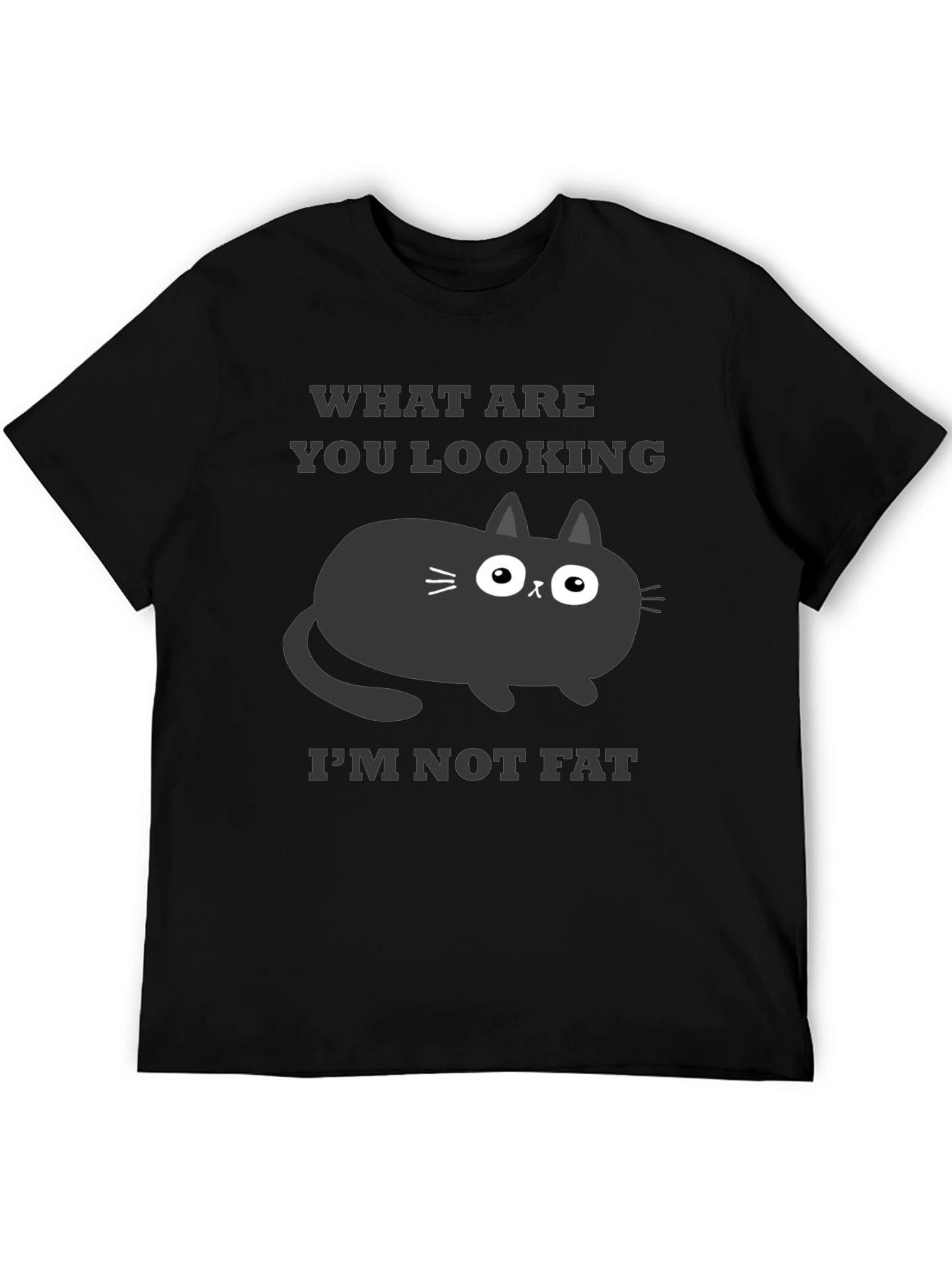 Funny Cat T-Shirt - What Are You Looking At?