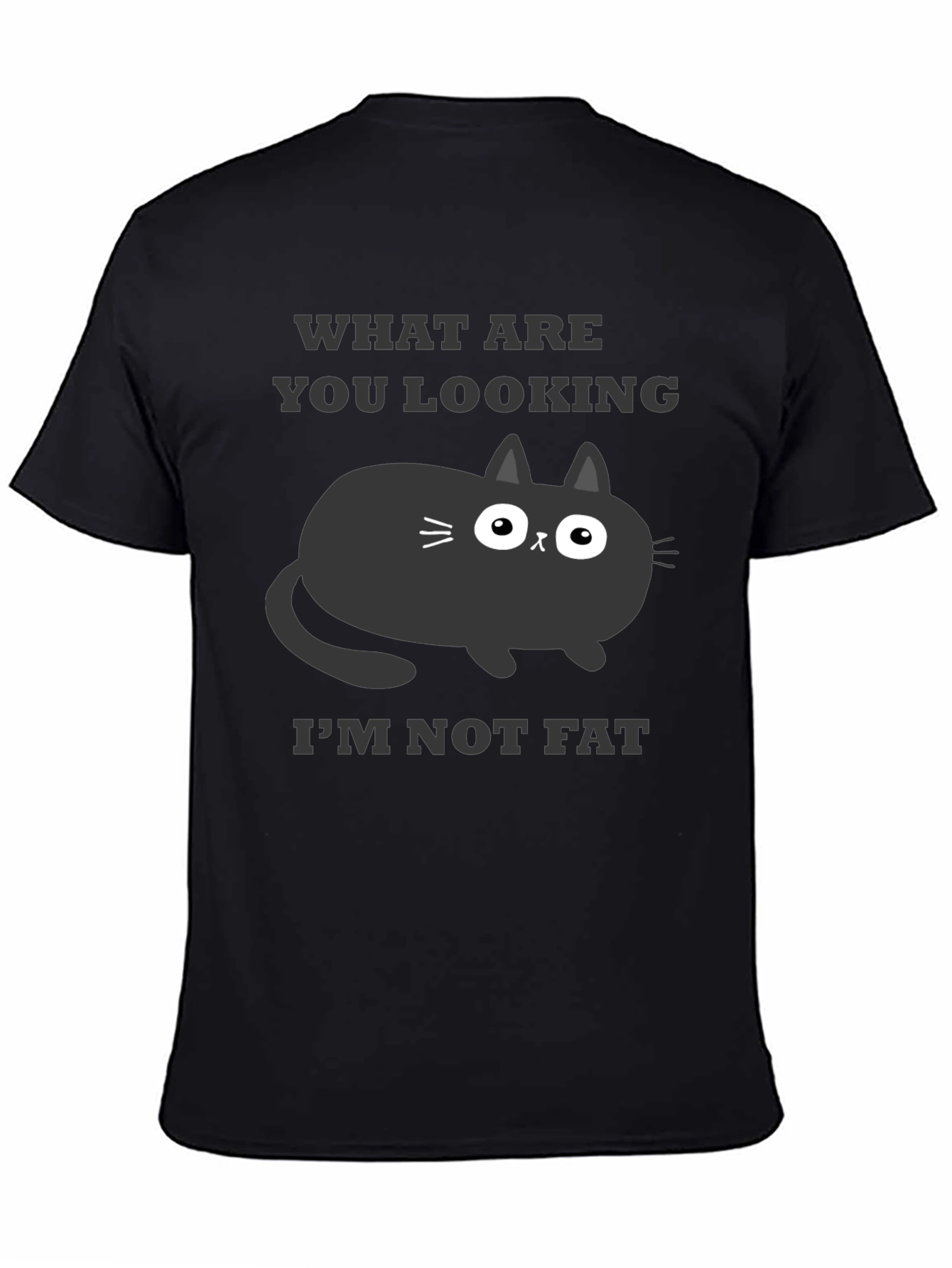 Funny Cat T-Shirt - What Are You Looking At?