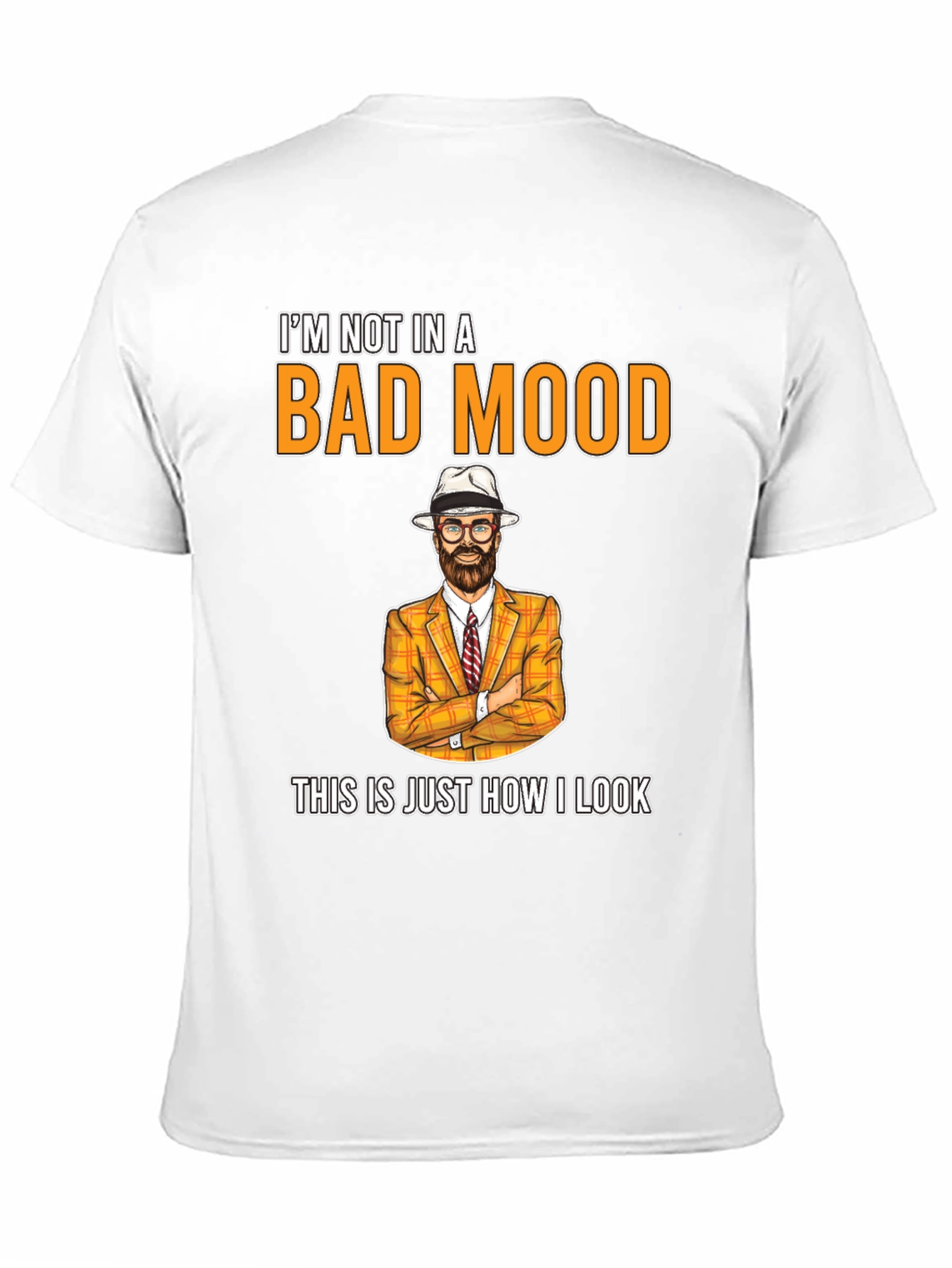 Bad Mood Graphic T-Shirt - Stylish Mens Tee