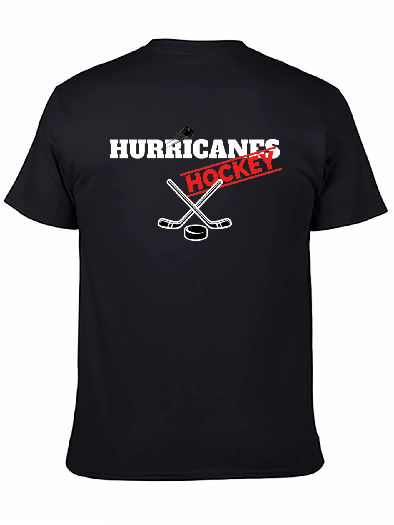 Hurricanes Hockey T-Shirt - Black Cotton Tee