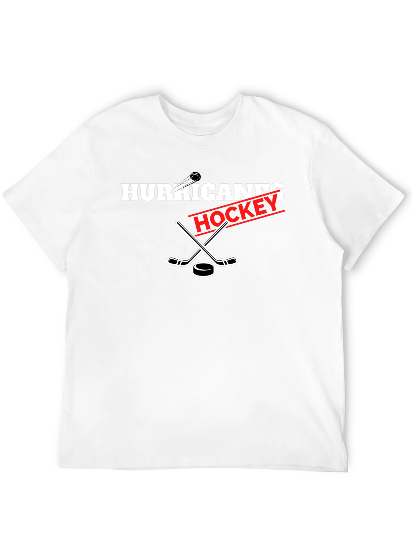 Hurricanes Hockey T-Shirt - Black Cotton Tee