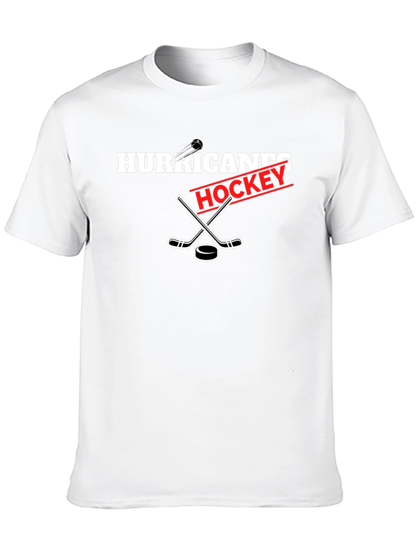 Hurricanes Hockey T-Shirt - Black Cotton Tee