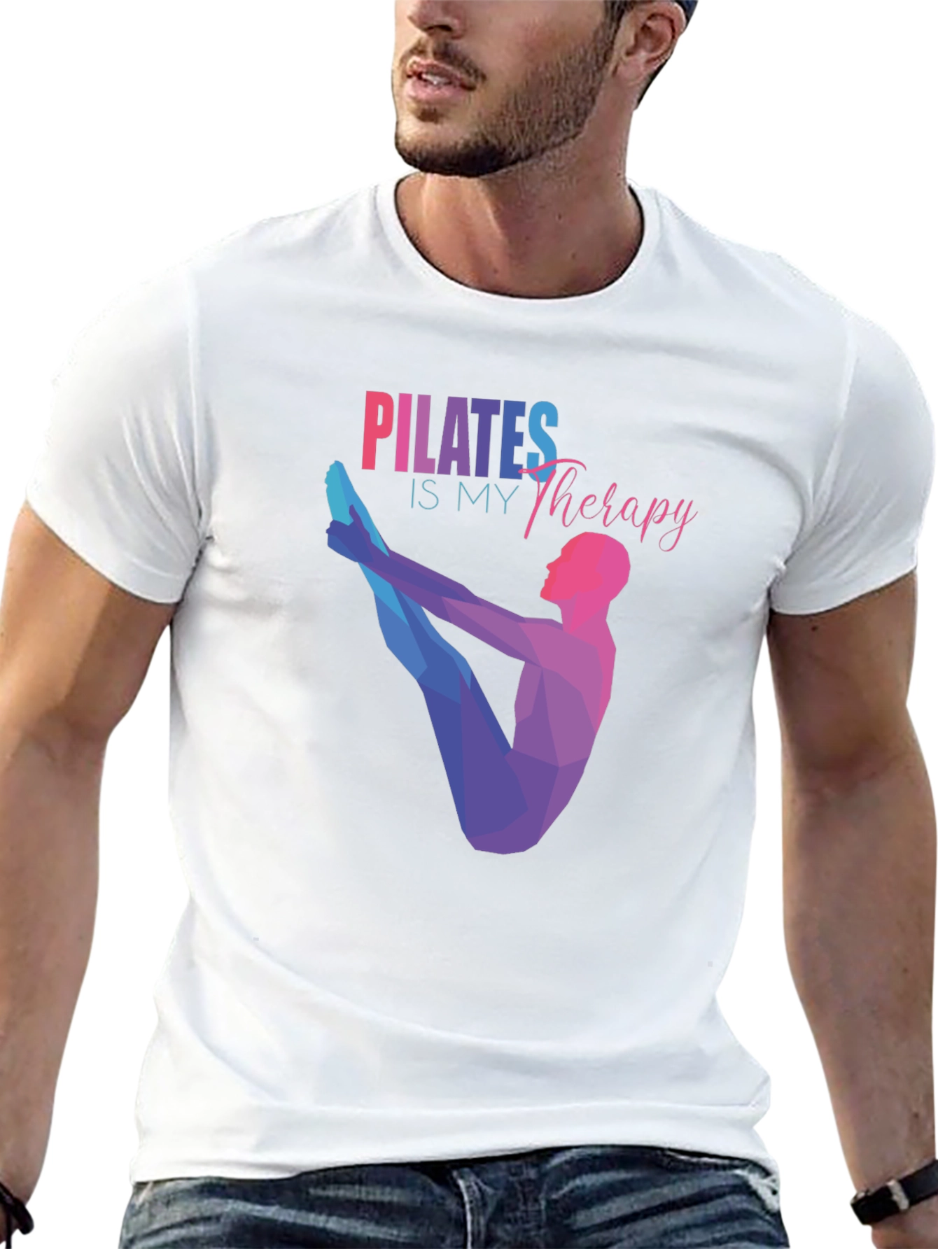 Pilates is My Therapy Graphic T-Shirt