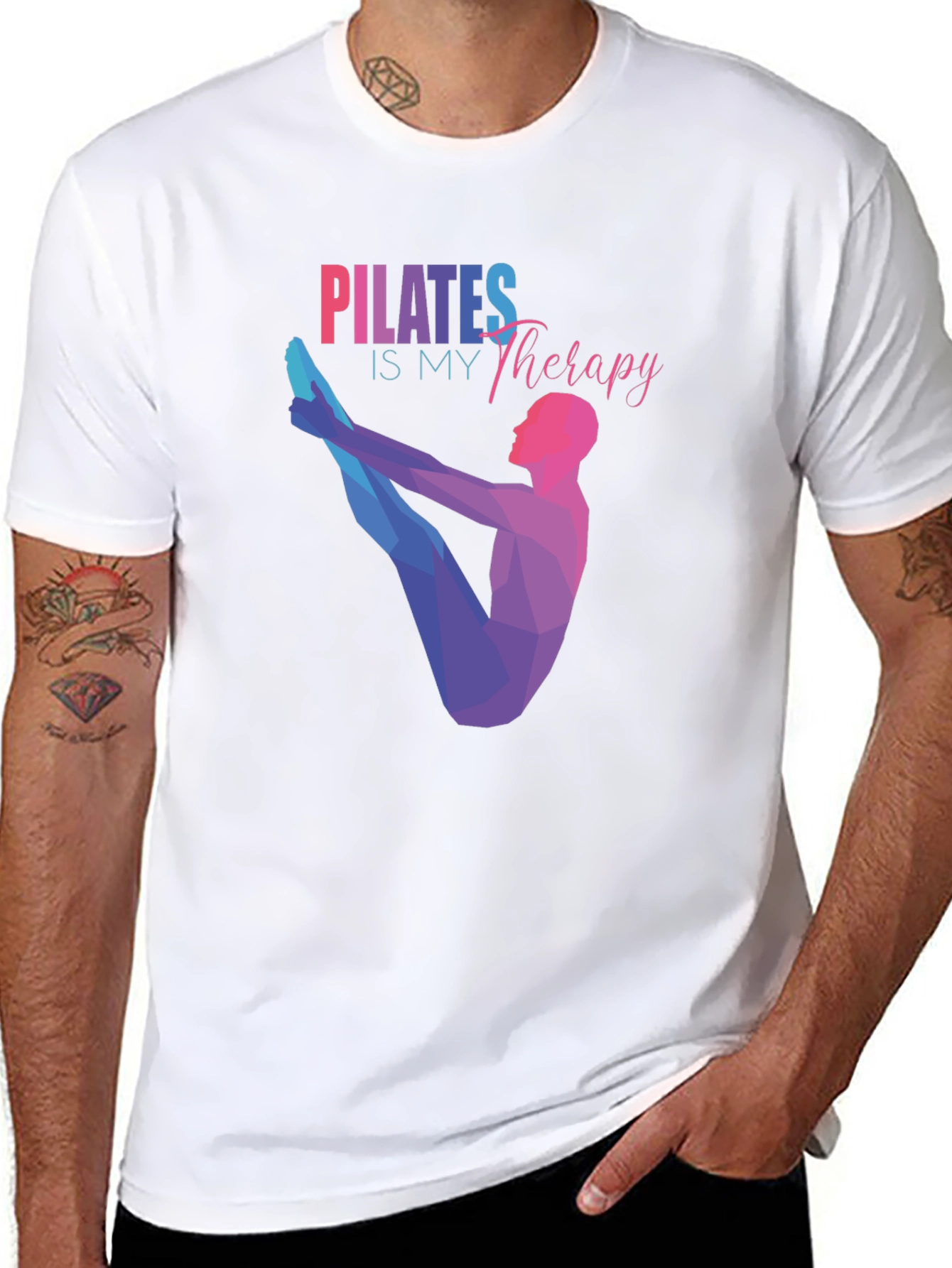 Pilates is My Therapy Graphic T-Shirt