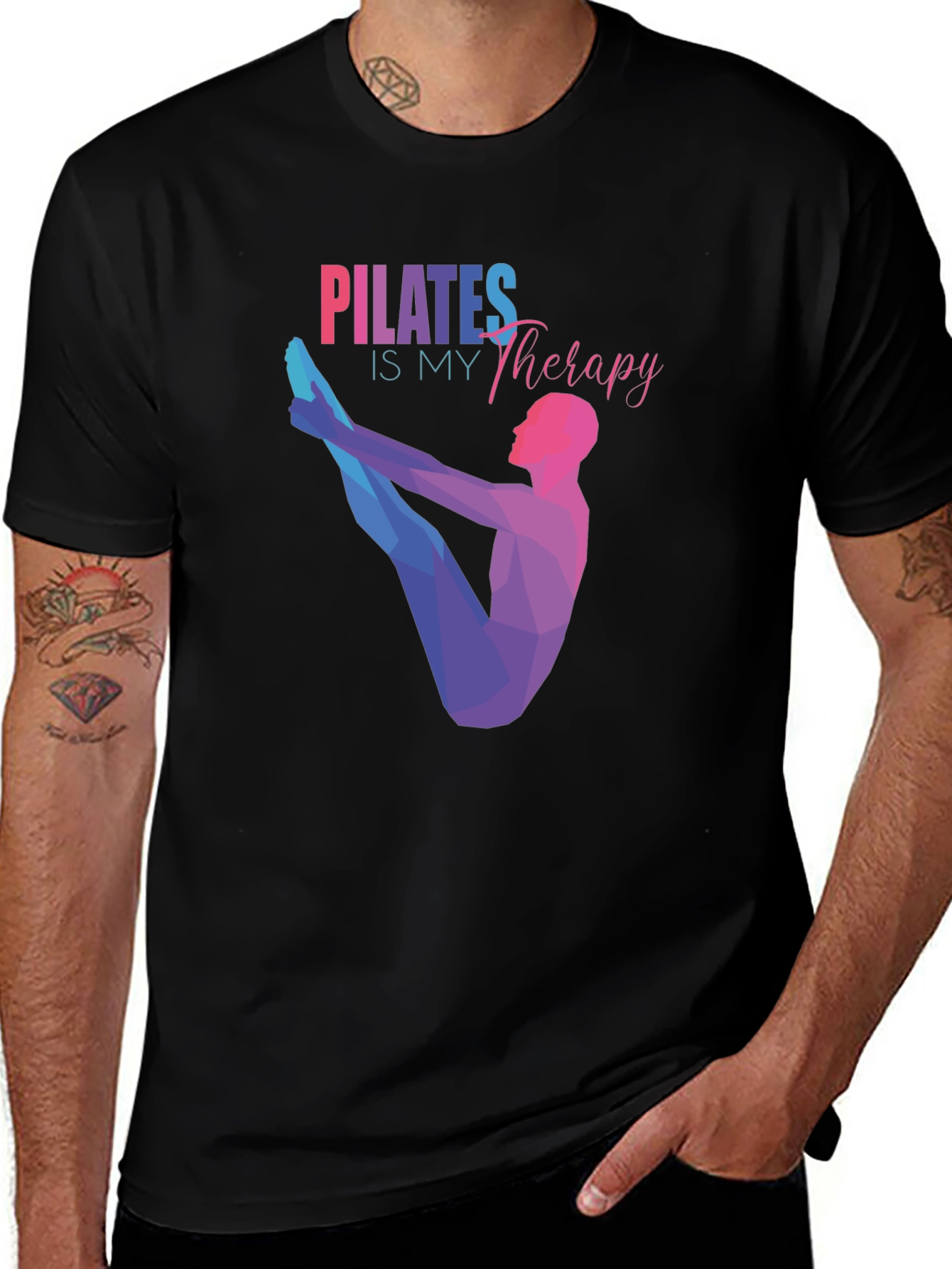 Pilates is My Therapy Graphic T-Shirt