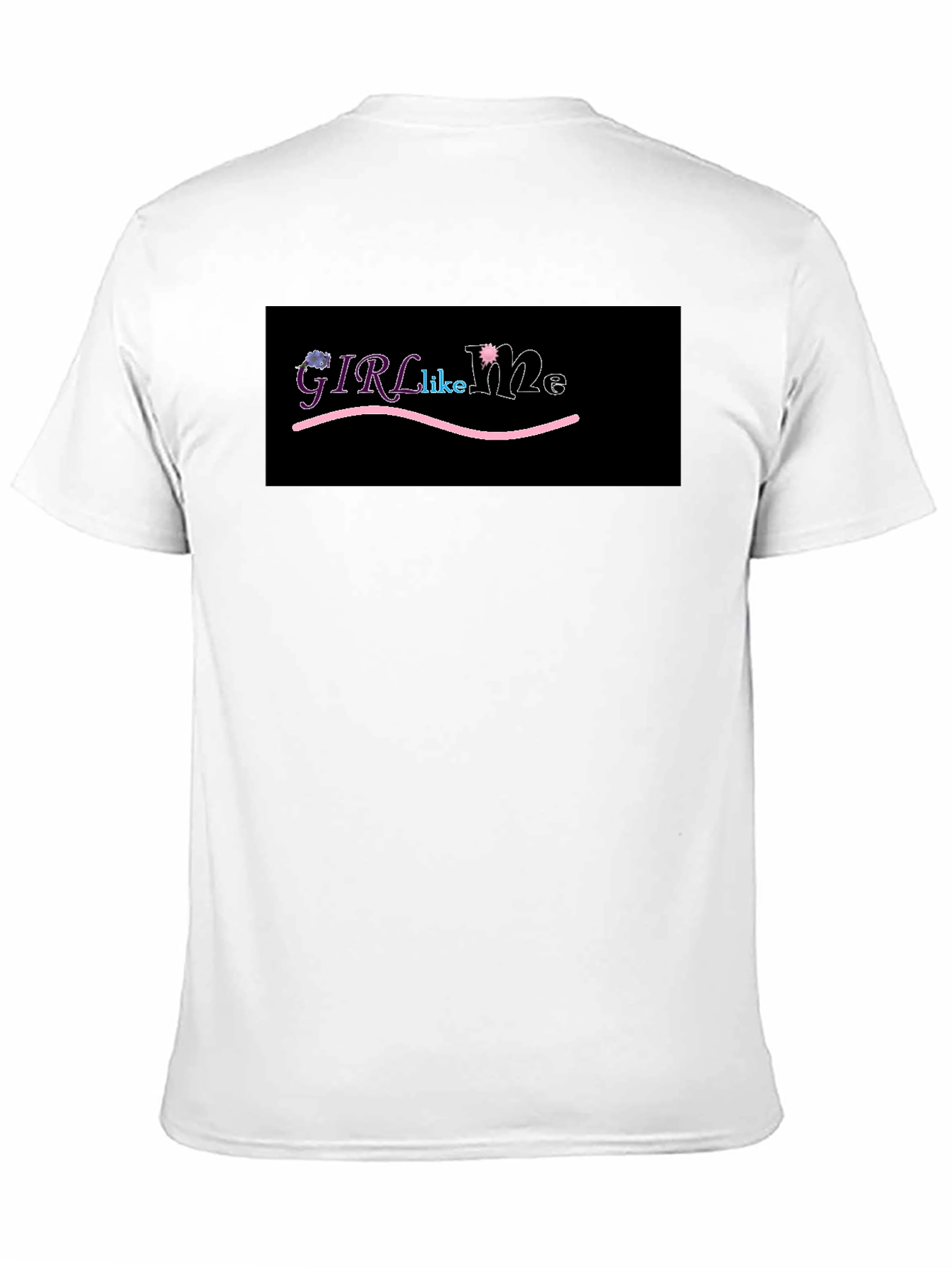 Girl Like Me Graphic Tee - Black Cotton T-Shirt