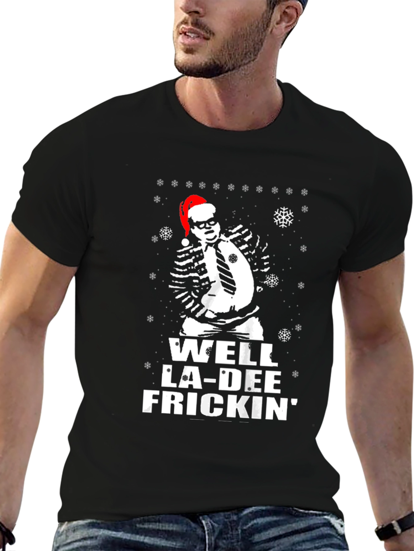 Well La-Dee Frickin Christmas Tee