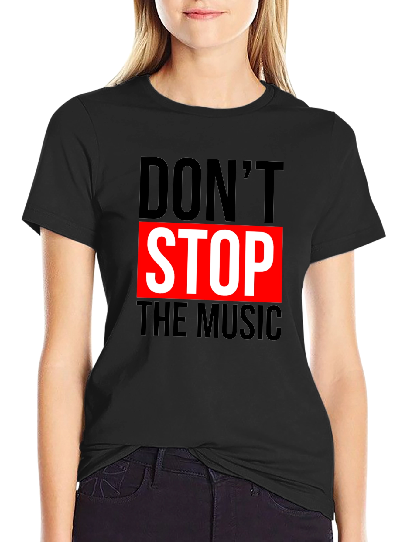 Dont Stop the Music Graphic T-Shirt