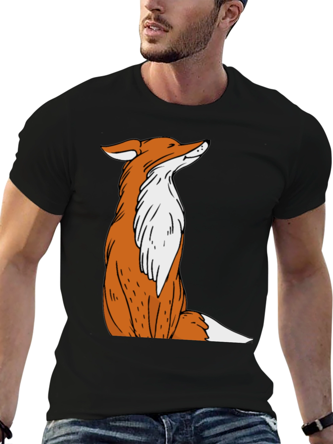 Fox Graphic Tee - Cool & Casual