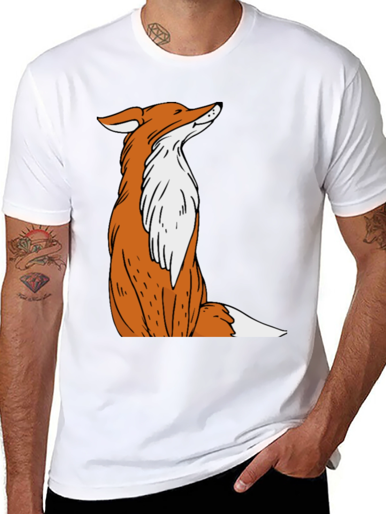 Fox Graphic Tee - Cool & Casual