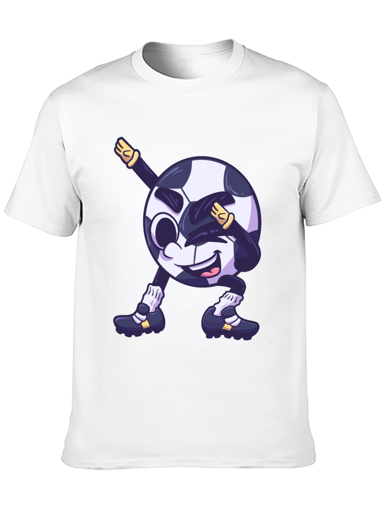 Soccer Ball Dabbing Graphic T-Shirt