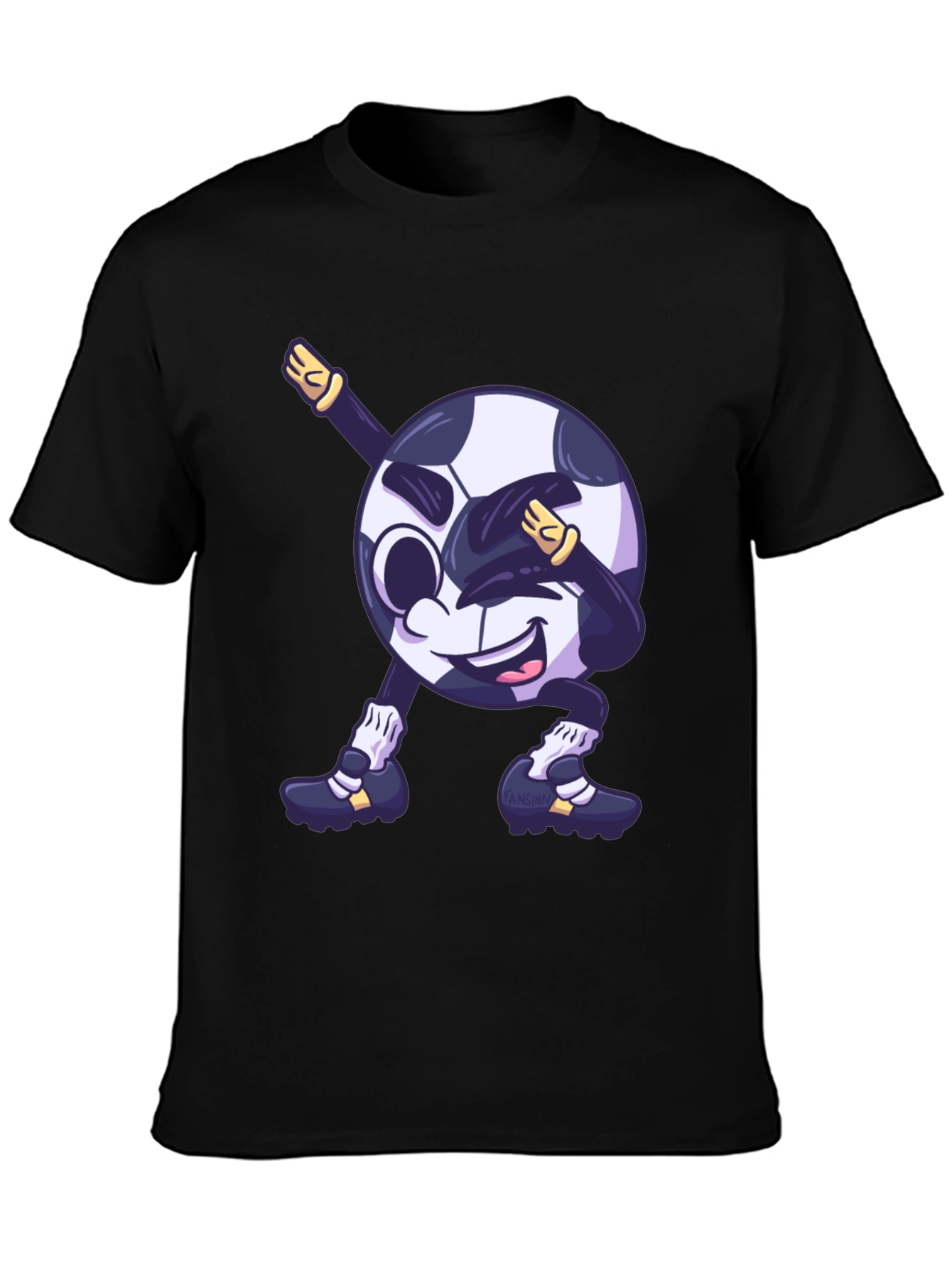 Soccer Ball Dabbing Graphic T-Shirt