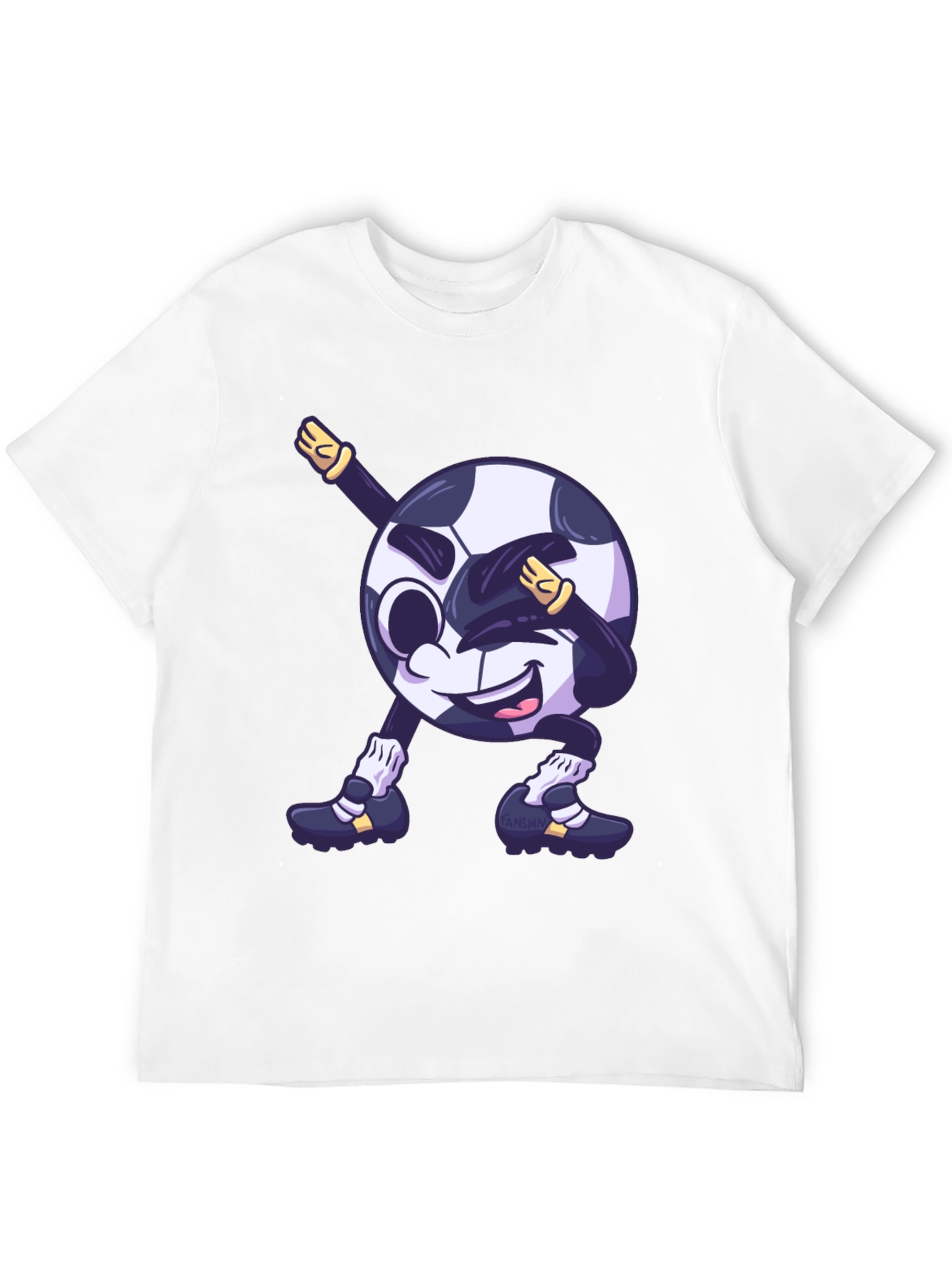 Soccer Ball Dabbing Graphic T-Shirt