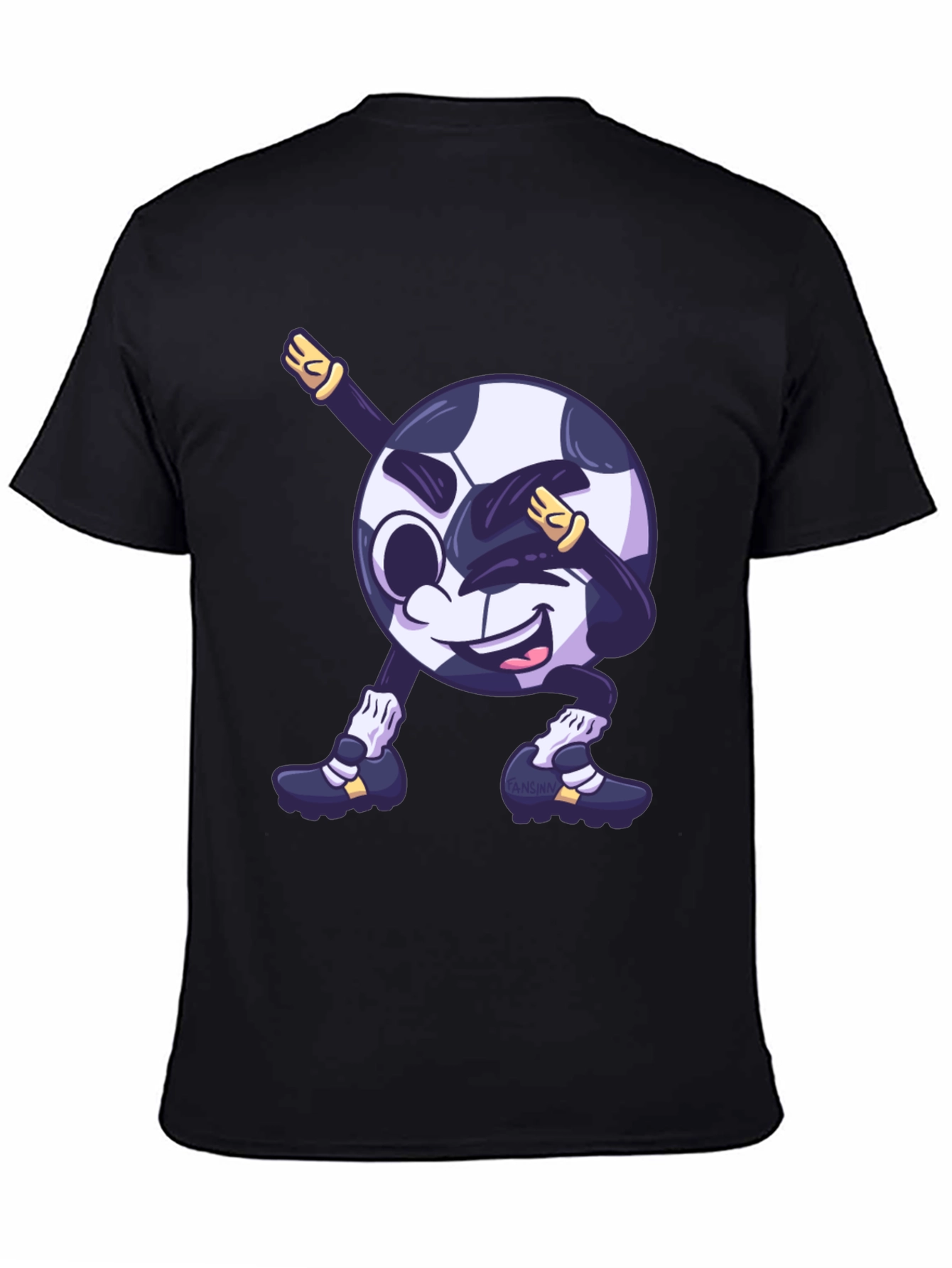 Soccer Ball Dabbing Graphic T-Shirt