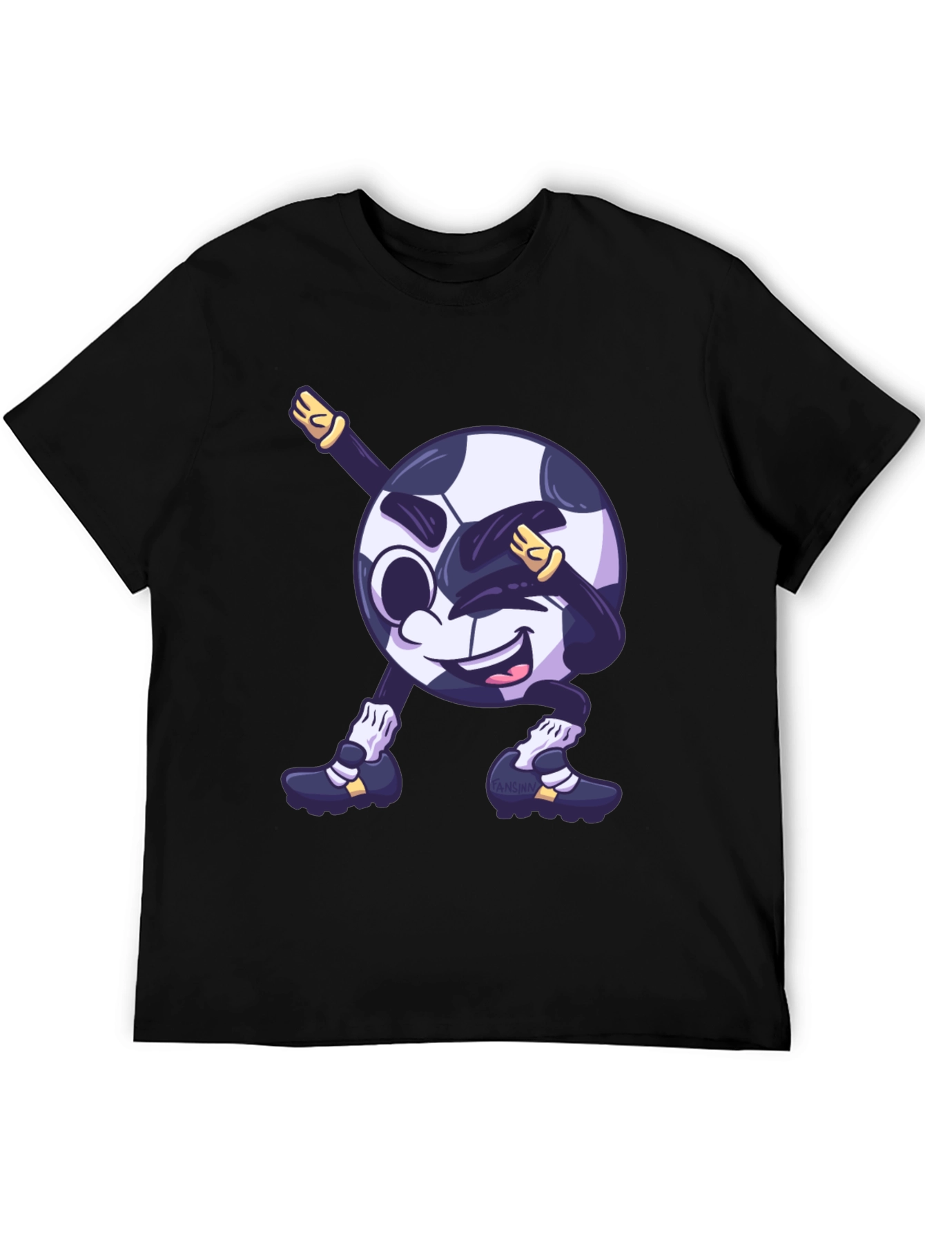 Soccer Ball Dabbing Graphic T-Shirt