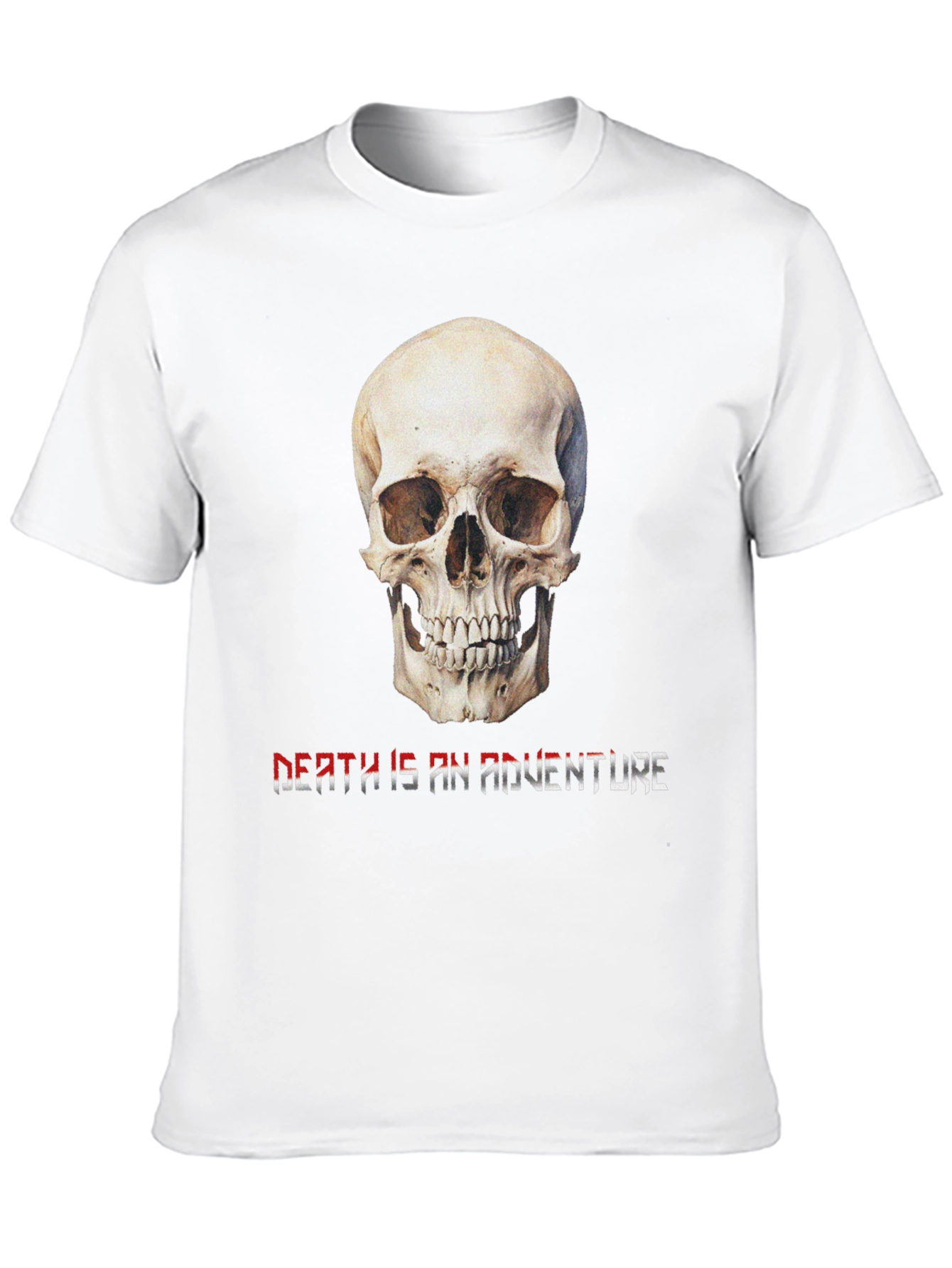 Skull Death is an Adventure Graphic Tee