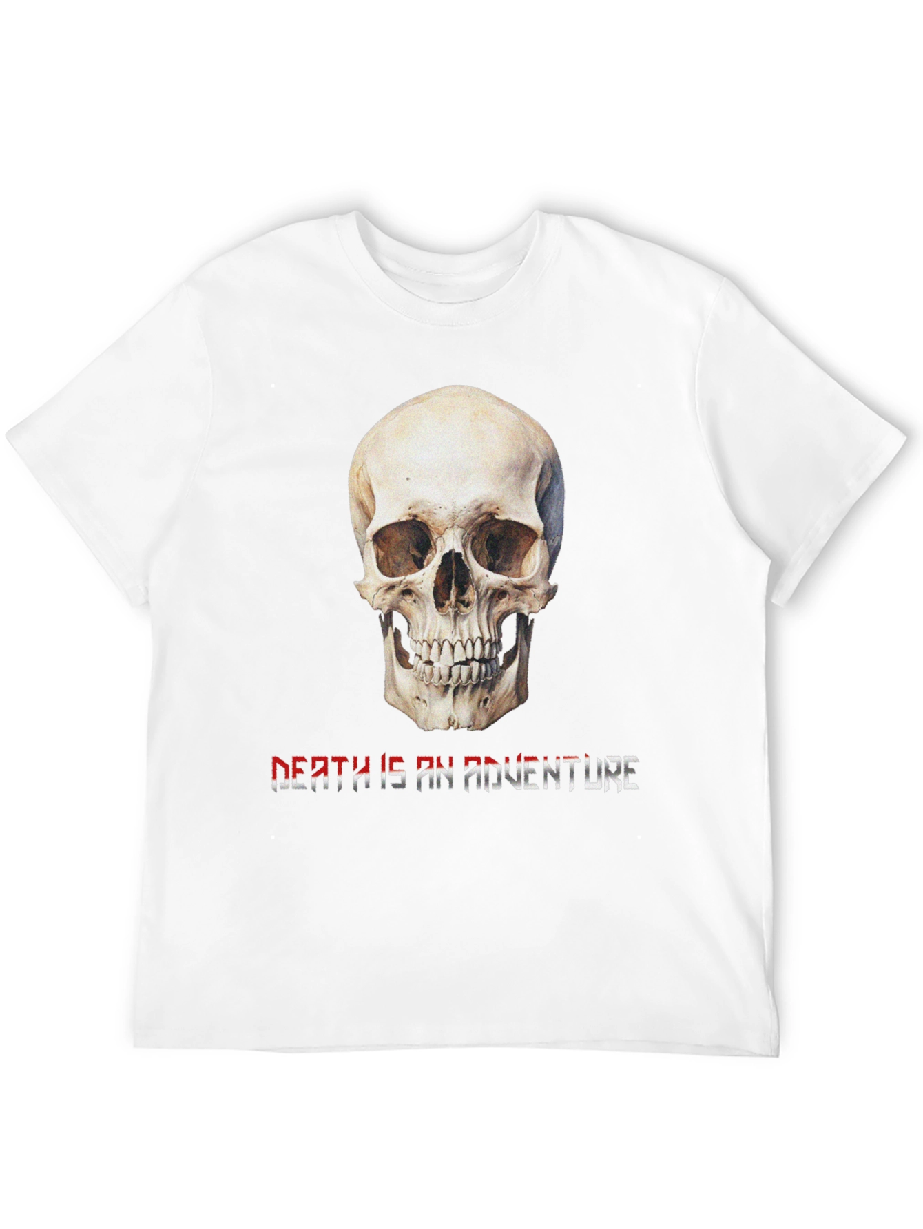 Skull Death is an Adventure Graphic Tee