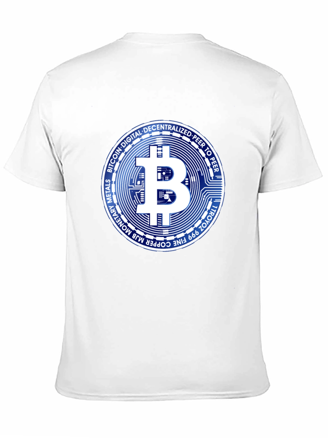 Bitcoin Crypto Black T-Shirt