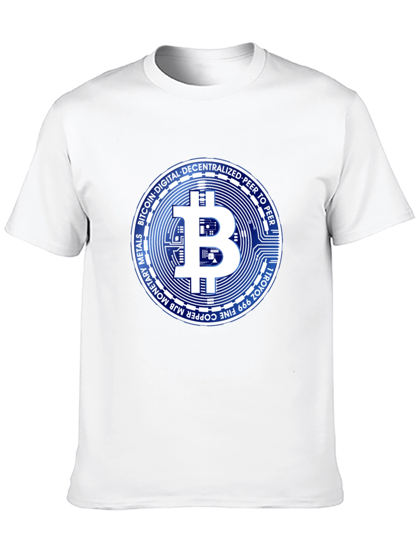 Bitcoin Crypto Black T-Shirt
